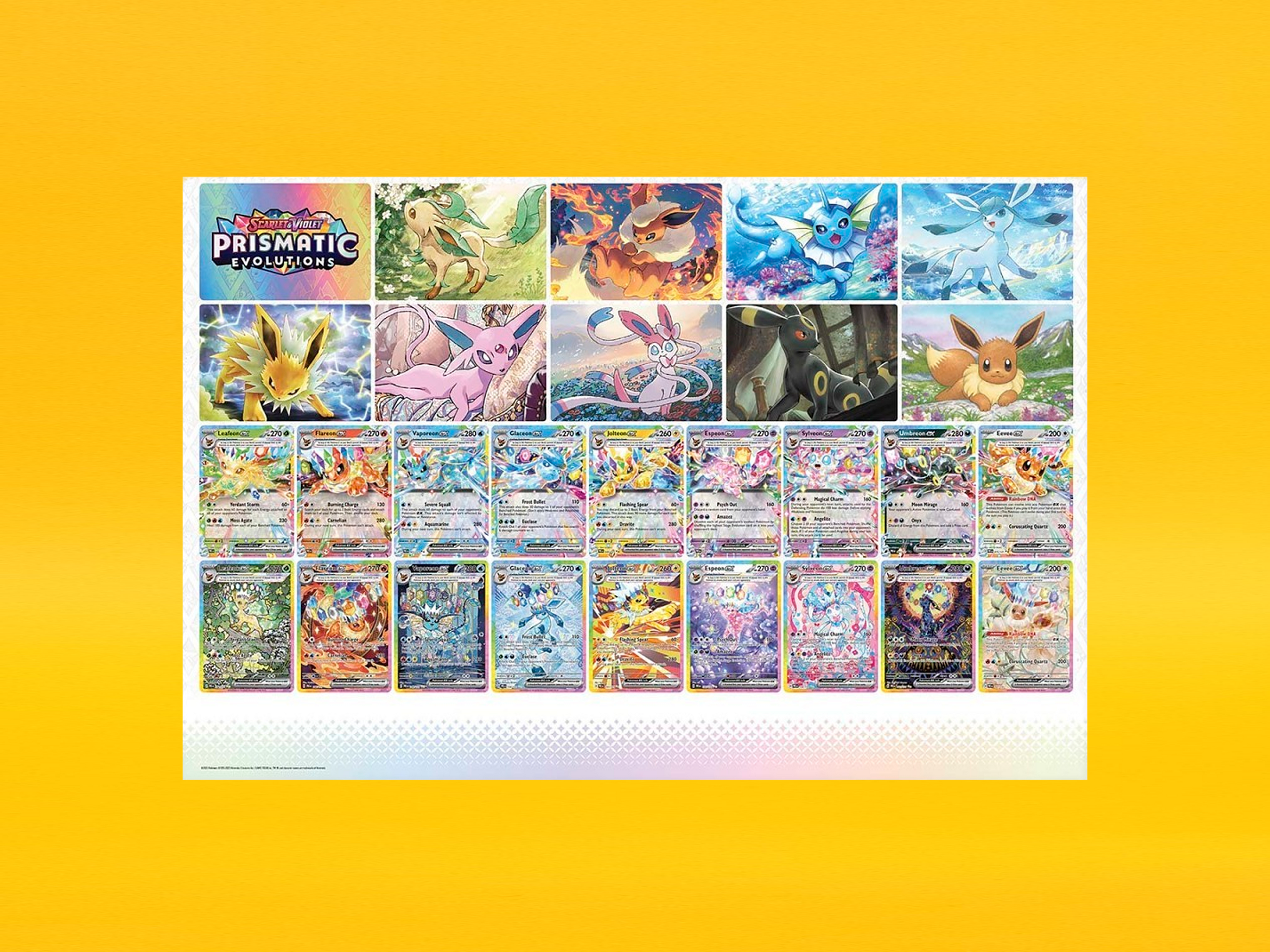 Prismatic Evolutions Poster Collection – 2025 Pokémon TCG