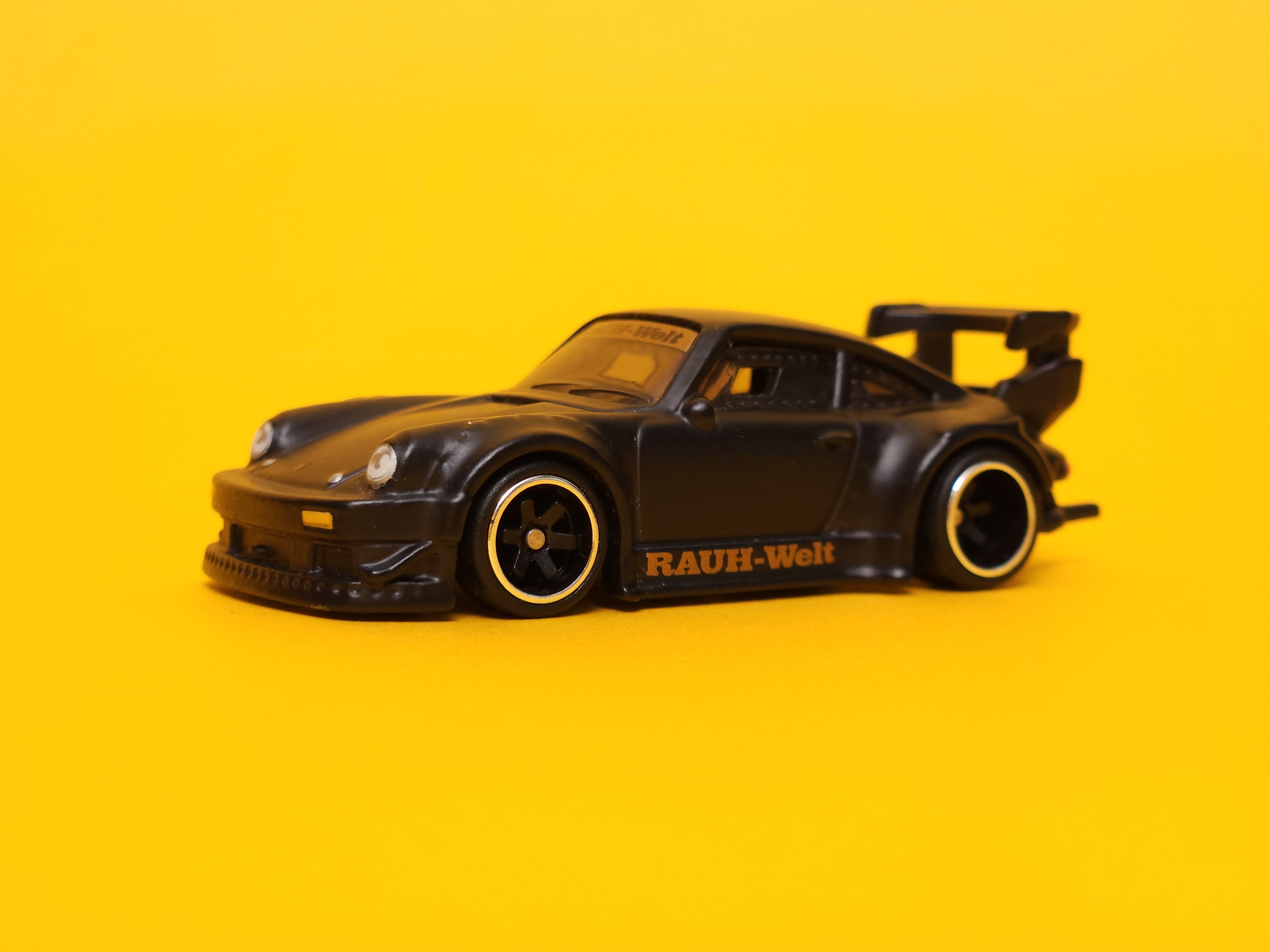 RWB Porsche 930: Matte Black – 2019 Mattel Hot Wheels Premium – 12JAM