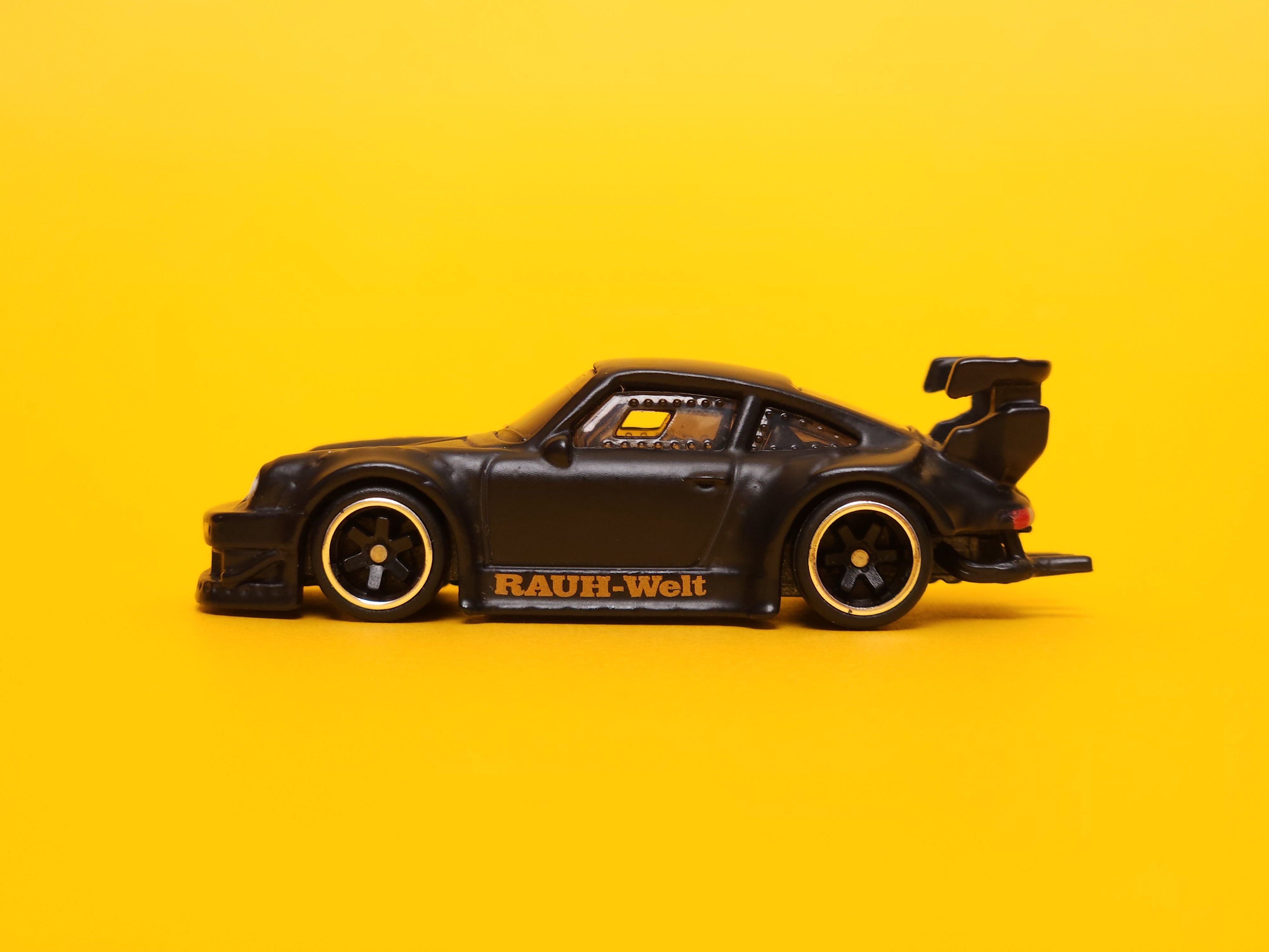 RWB Porsche 930: Matte Black – 2019 Mattel Hot Wheels Premium – 12JAM
