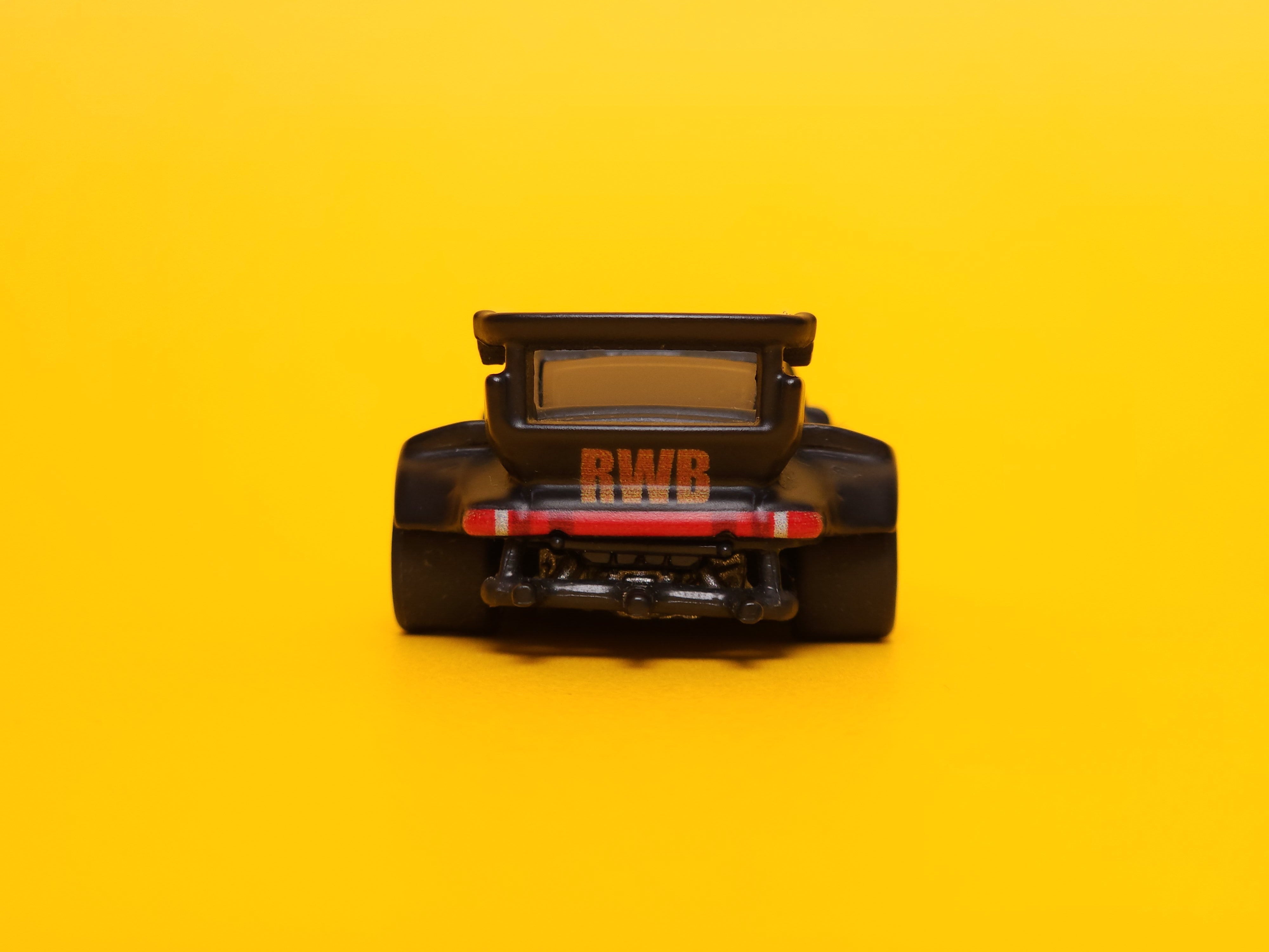 RWB Porsche 930: Matte Black – Mattel Hot Wheels Premium – 12JAM