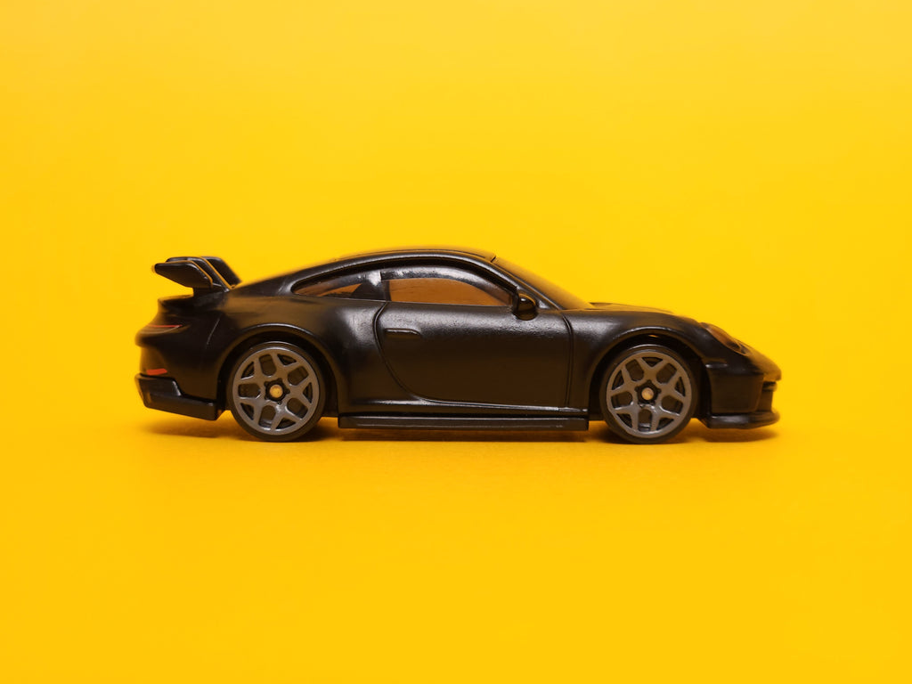 Porsche 911 GT3: Matte Jet Black – 2022 Mattel Hot Wheels Basic