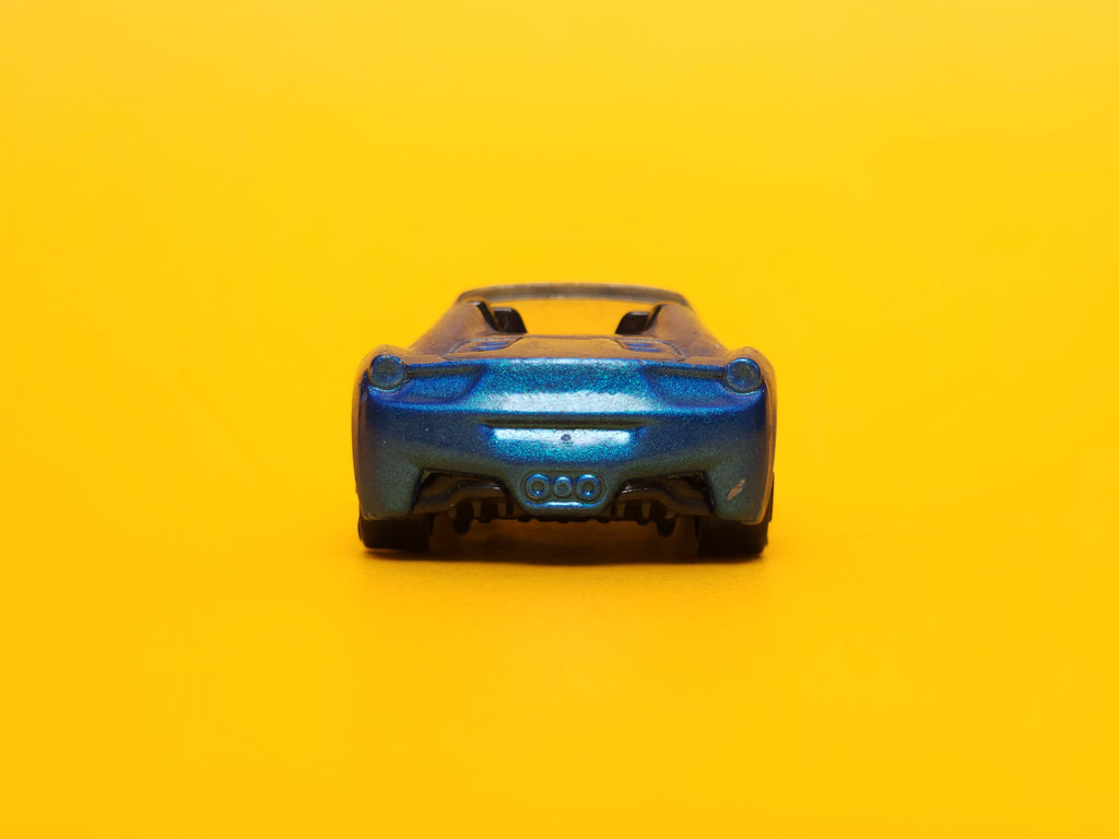 Ferrari 458 Spider: Metalflake Blue – 2013 Mattel Hot Wheels Basic