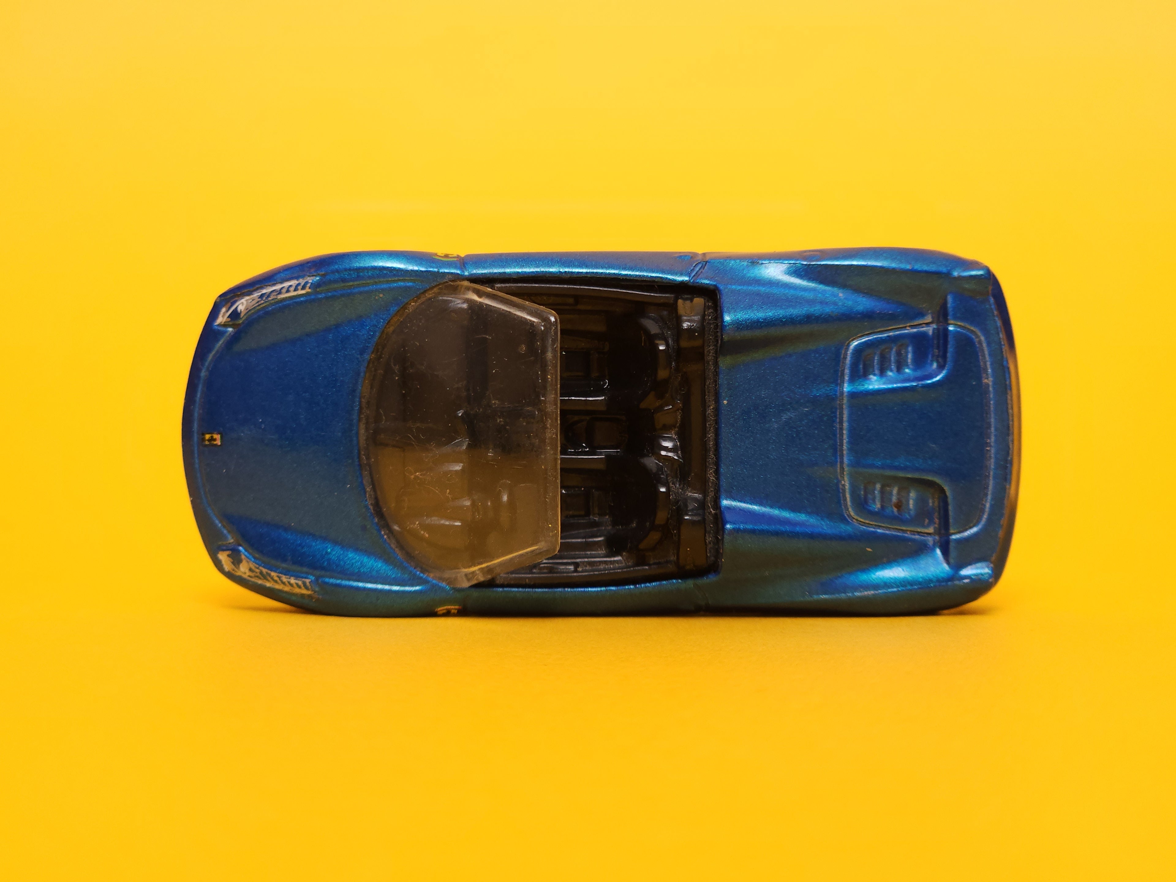 Ferrari 458 Spider: Metalflake Blue – 2013 Mattel Hot Wheels Basic