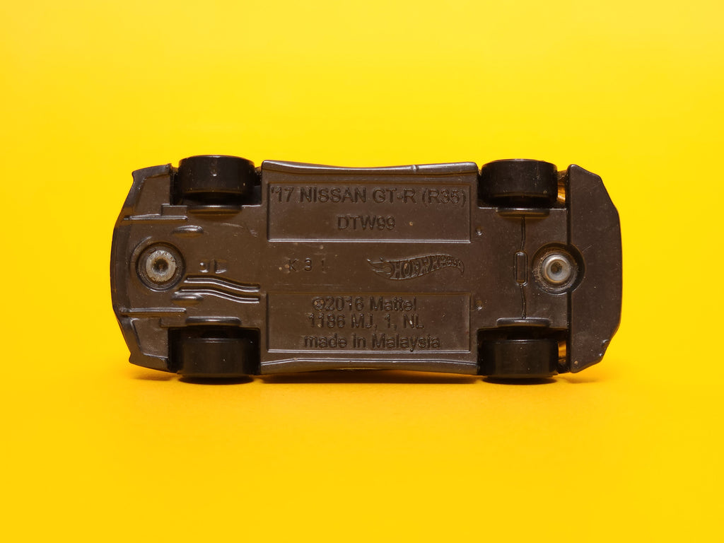 '17 Nissan GT-R (R35): Dark Gray – 2017 Mattel Hot Wheels Basic