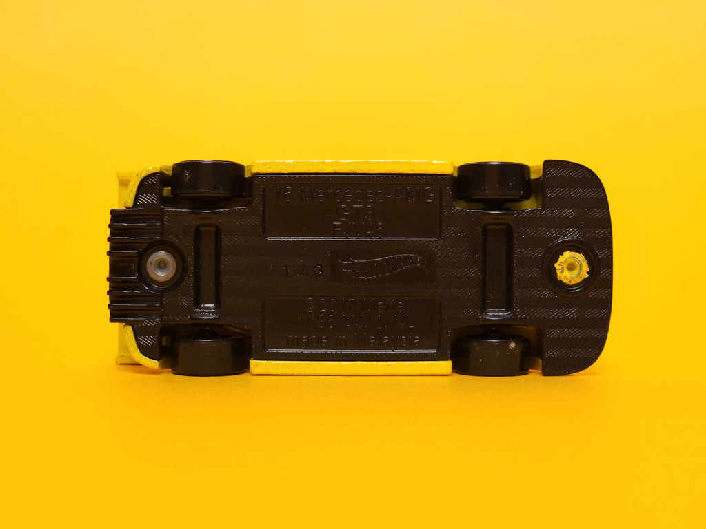 '16 Mercedes-AMG GT3: Yellow – 2019 Mattel Hot Wheels Basic