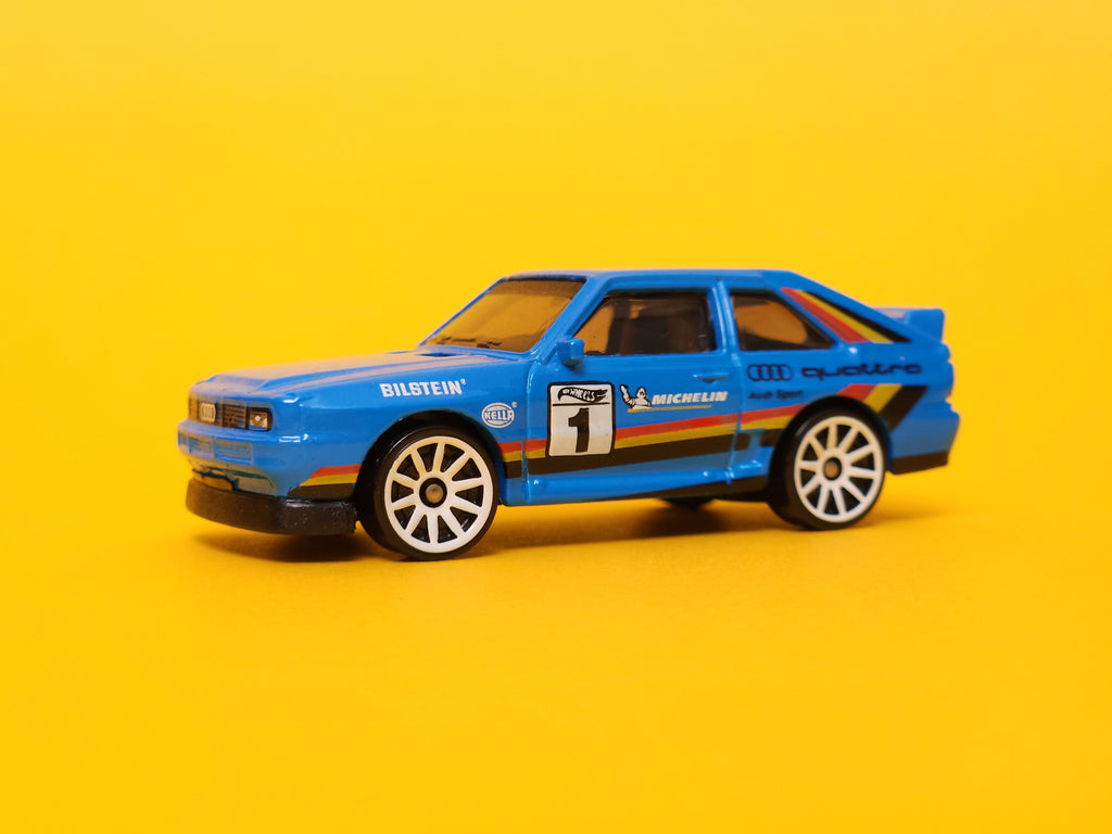 '84 Audi Sport Quattro: Blue – 2022 Mattel Hot Wheels Basic