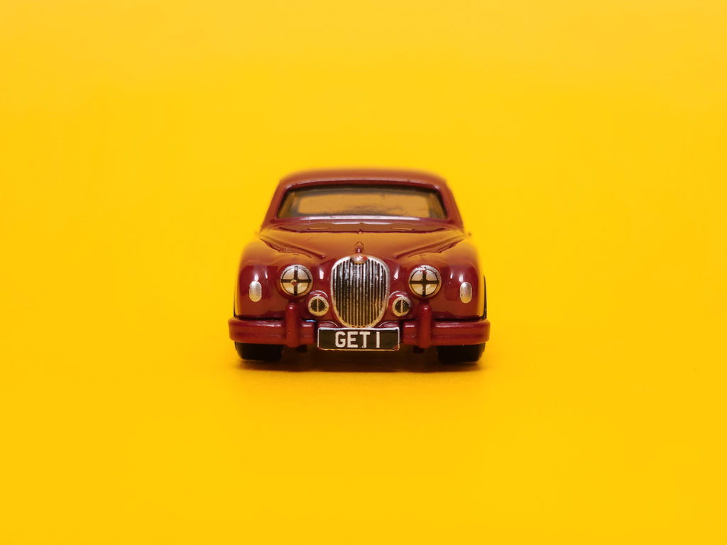 Jaguar Mk1: Maroon – 2025 Mattel Hot Wheels Basic