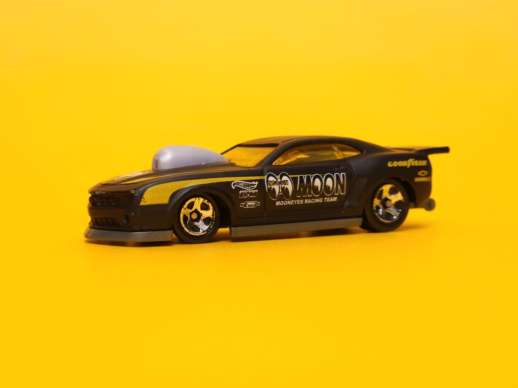 '10 Pro Stock Chevrolet Camaro: Mooneyes Black – 2018 Mattel Hot Wheels Basic
