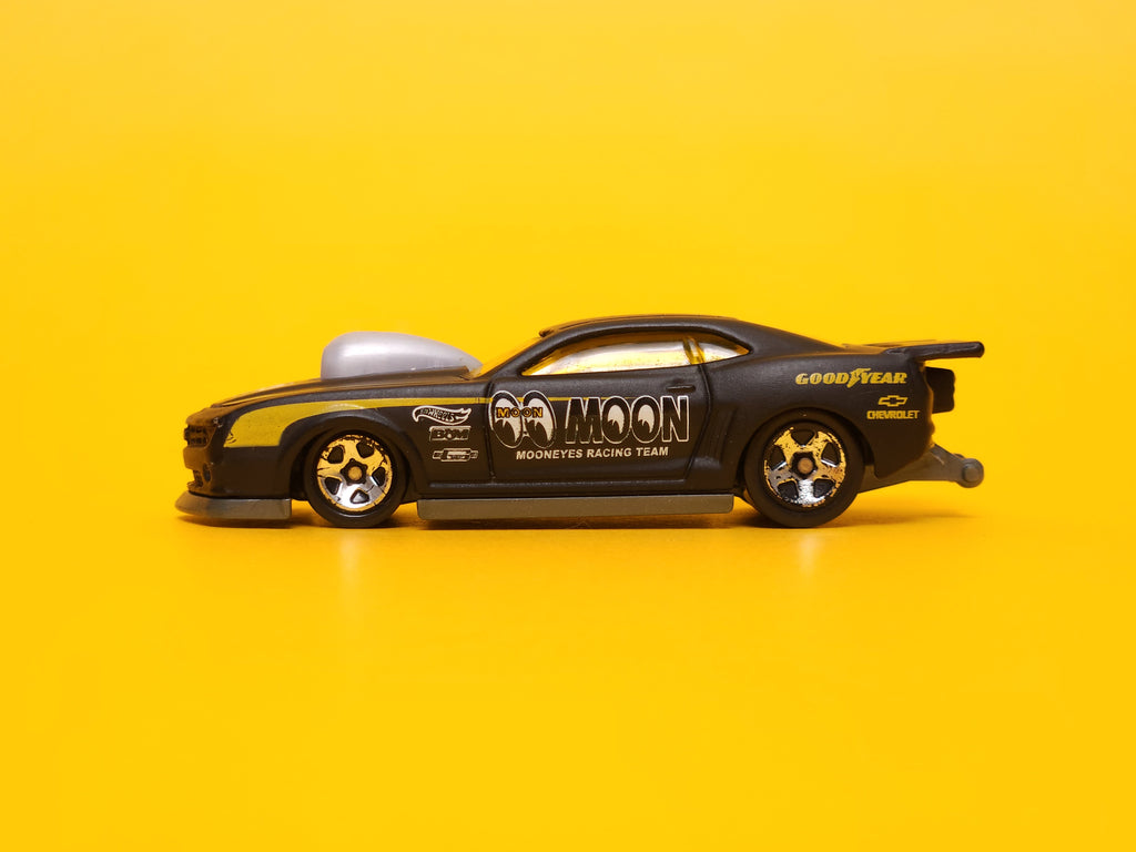 '10 Pro Stock Chevrolet Camaro: Mooneyes Black – 2018 Mattel Hot Wheels Basic