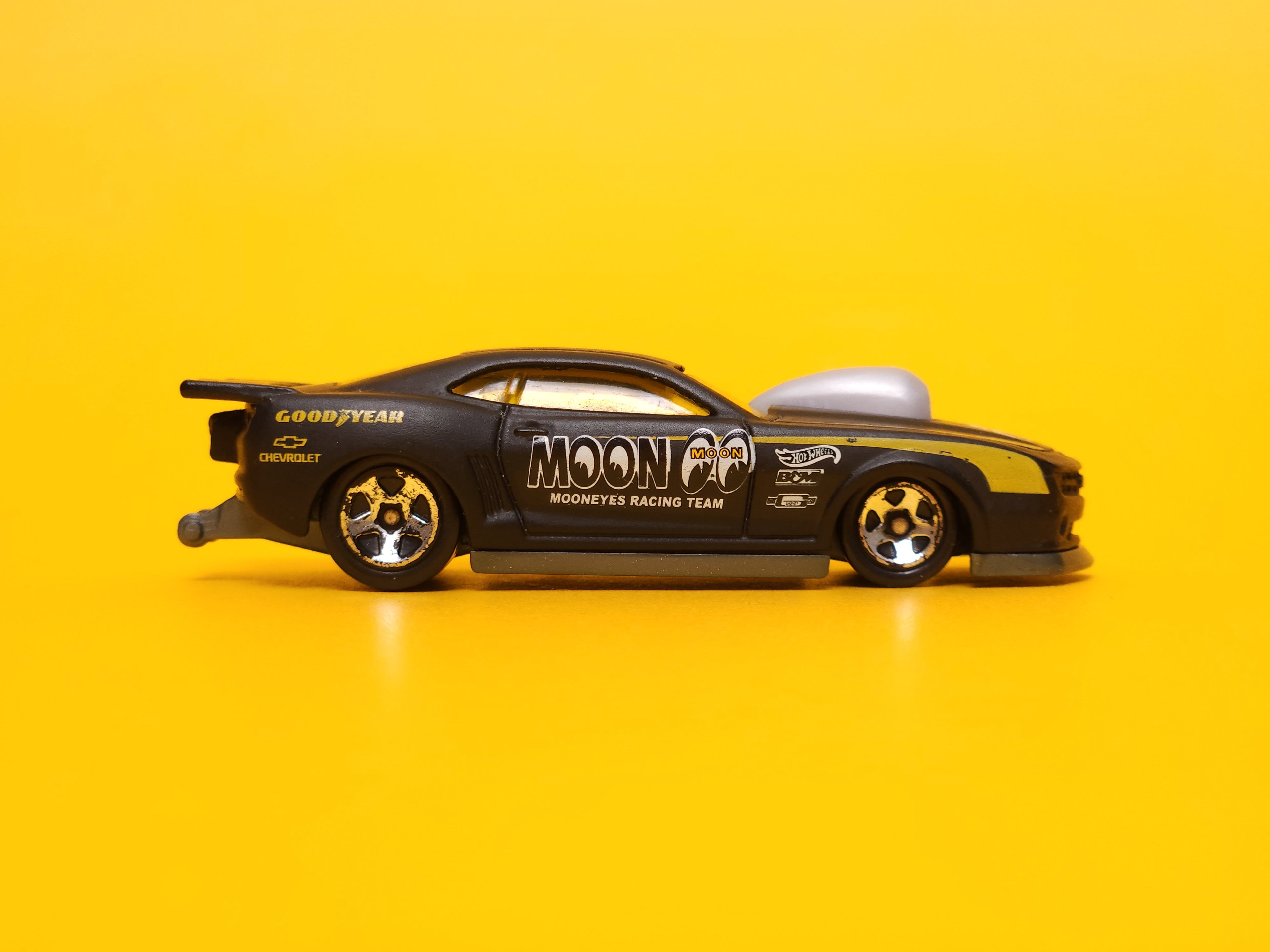 '10 Pro Stock Chevrolet Camaro: Mooneyes Black – 2018 Mattel Hot Wheels Basic