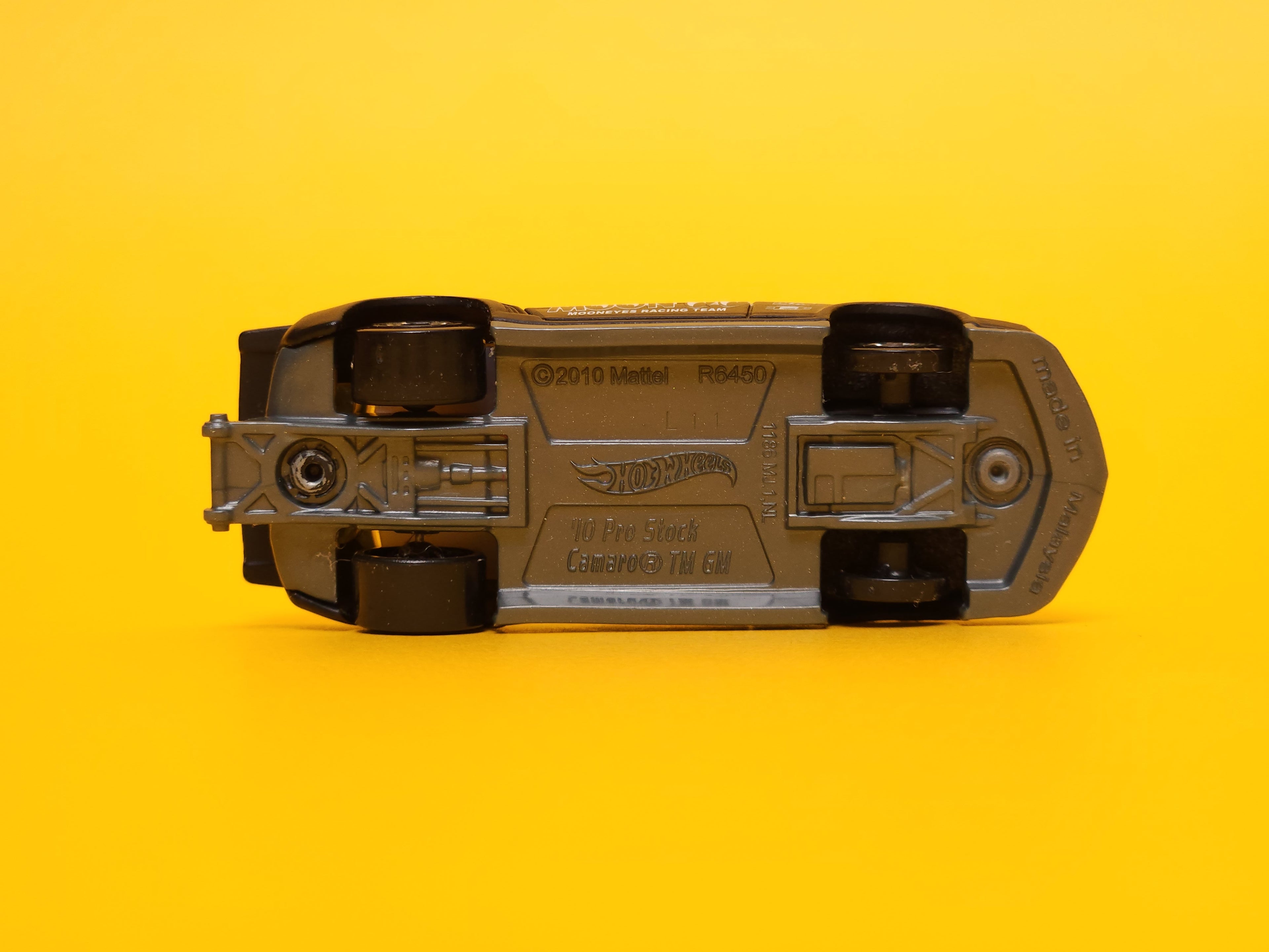 '10 Pro Stock Chevrolet Camaro: Mooneyes Black – 2018 Mattel Hot Wheels Basic