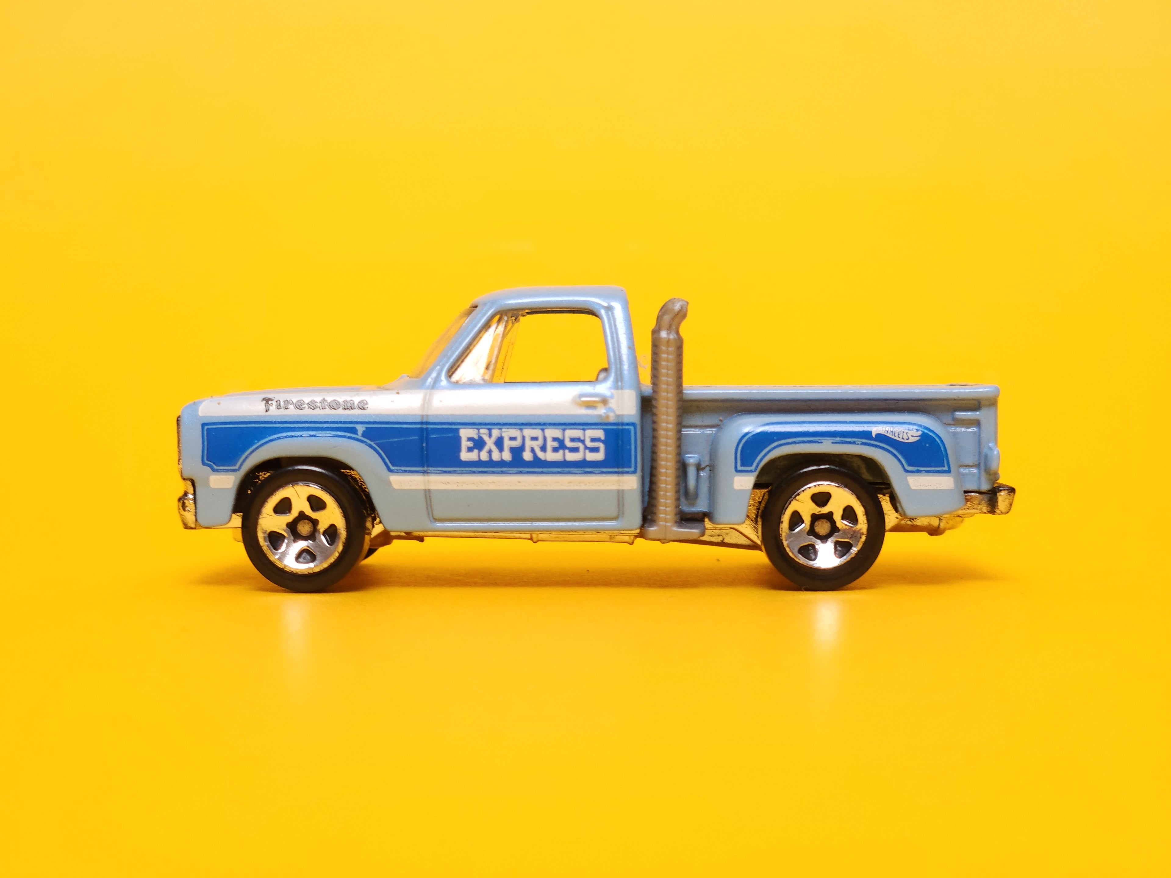 1978 Dodge Li'l Red Express Truck: Light Blue – 2017 Mattel Hot Wheels Basic