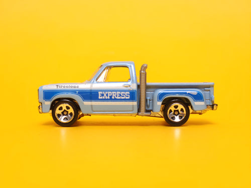 1978 Dodge Li'l Red Express Truck: Light Blue – 2017 Mattel Hot Wheels Basic