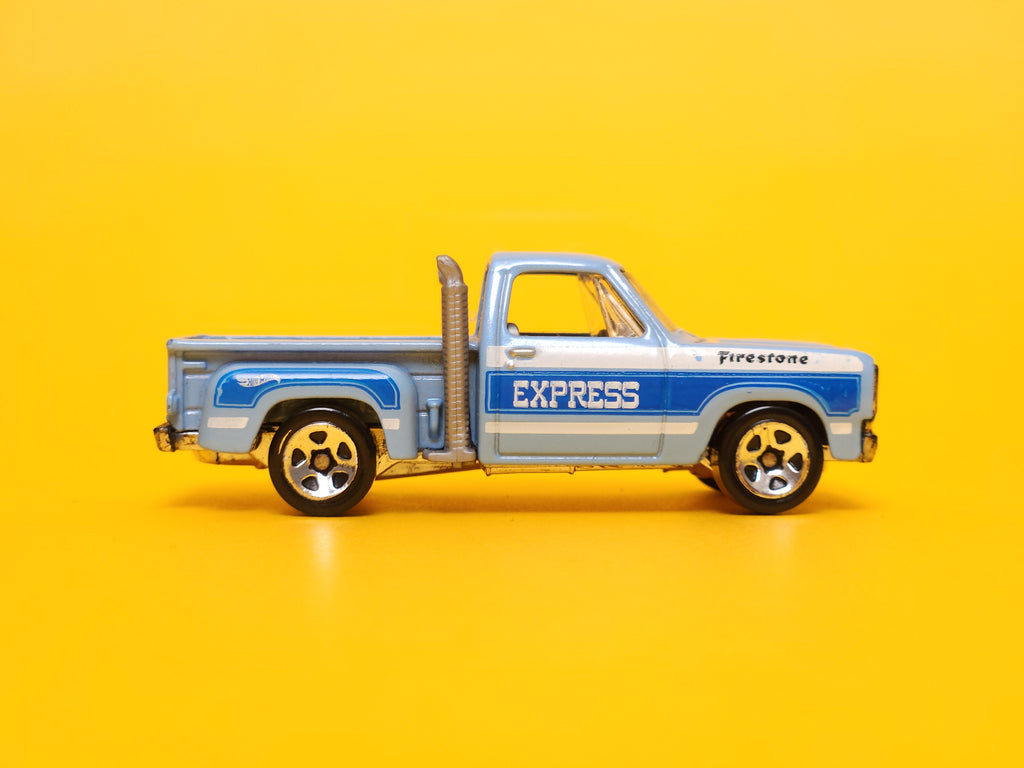 1978 Dodge Li'l Red Express Truck: Light Blue – 2017 Mattel Hot Wheels Basic