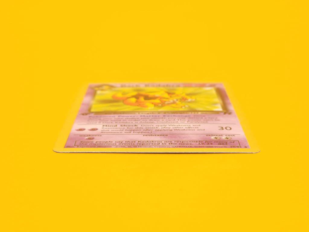 Dark Kadabra: 039/082 – 2000 Pokémon Uncommon 1st Edition