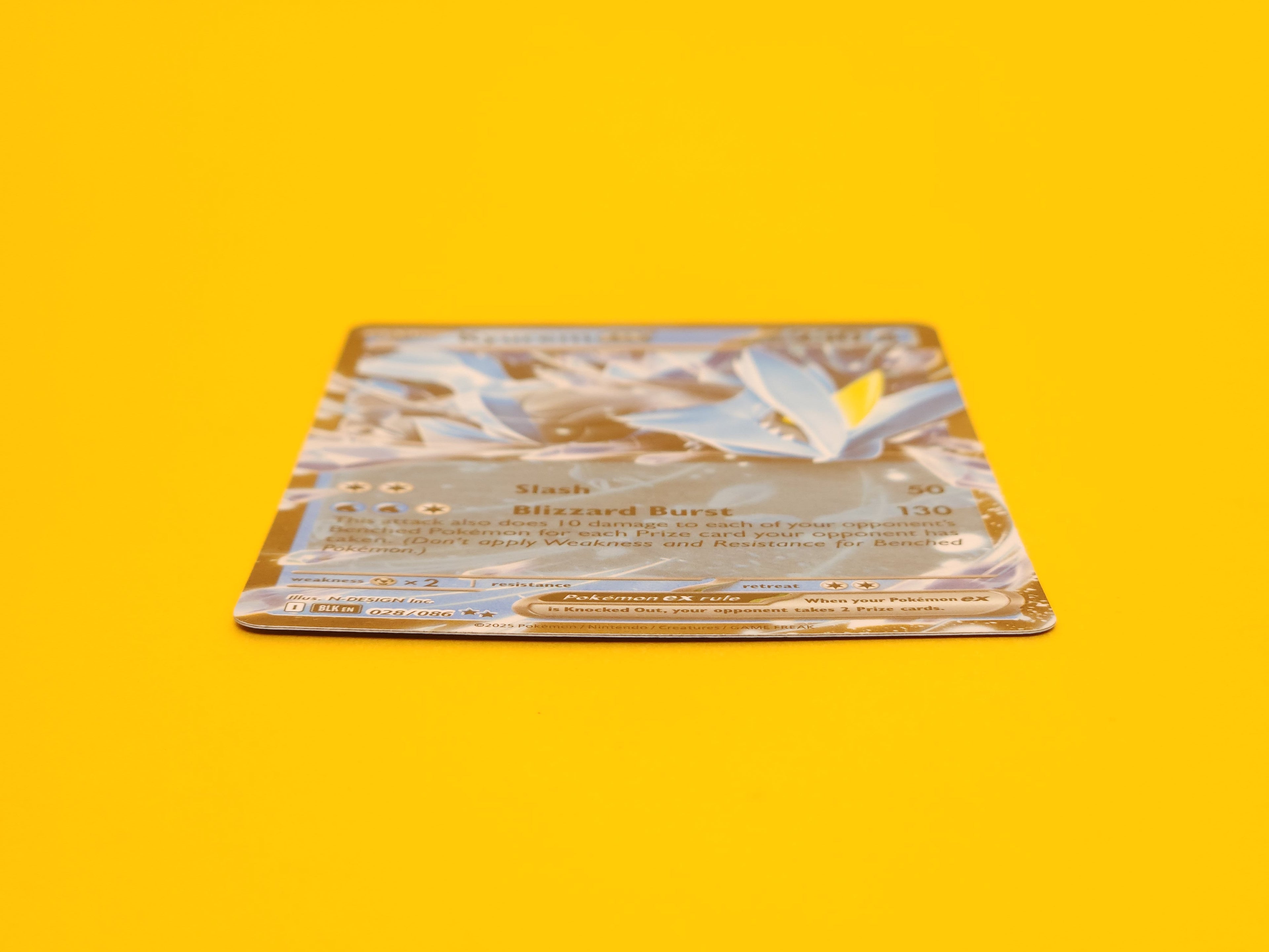 Kyurem ex: 028/086 – 2025 Pokémon Double Rare Holofoil