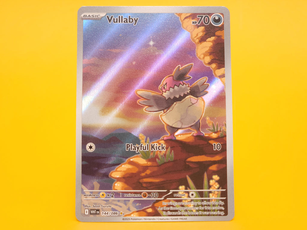 Vullaby: 144/086 – 2025 Pokémon Illustration Rare Holofoil