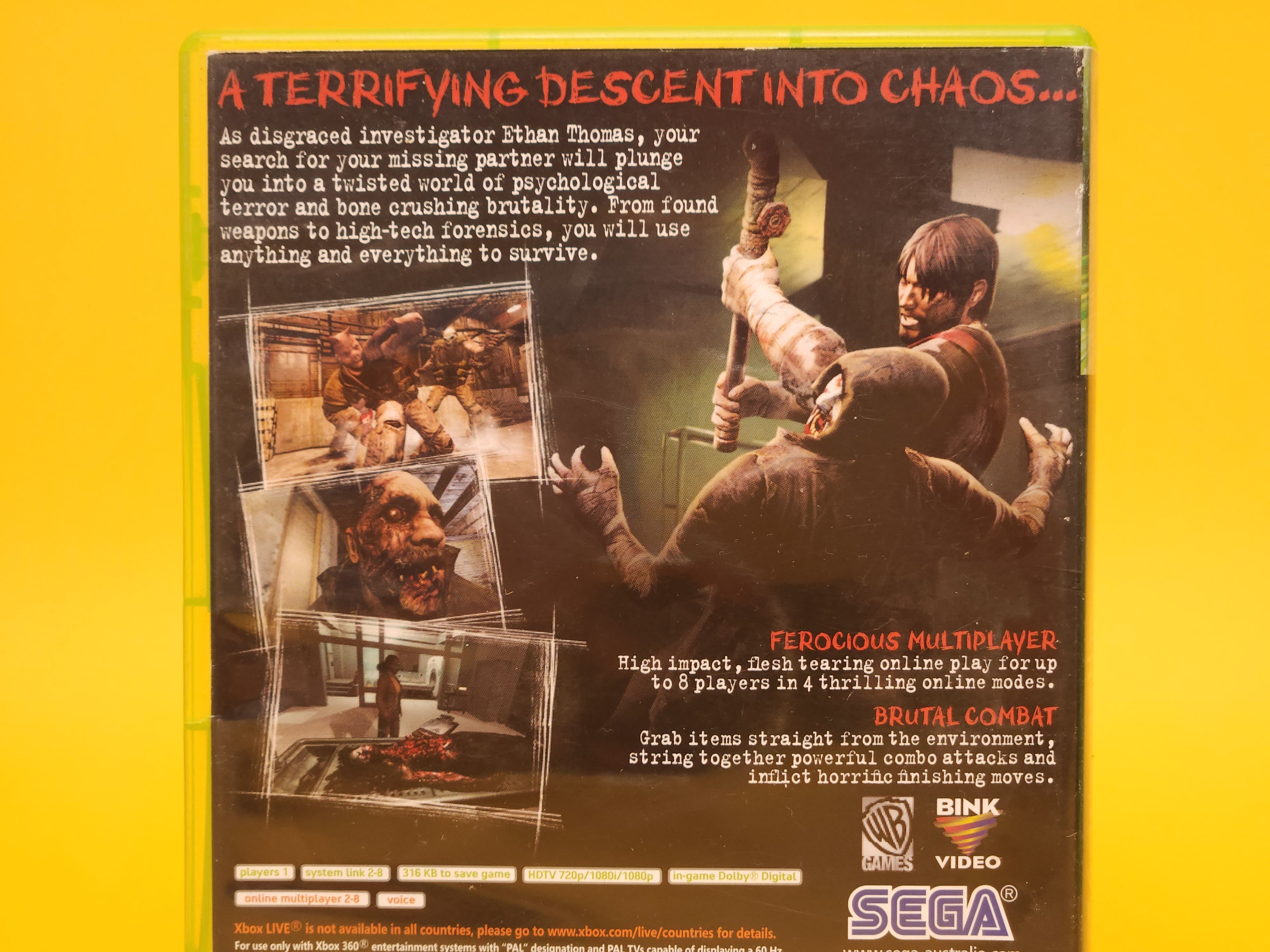 Condemned 2 – 2008 Xbox 360