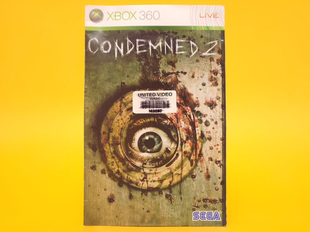 Condemned 2 – 2008 Xbox 360