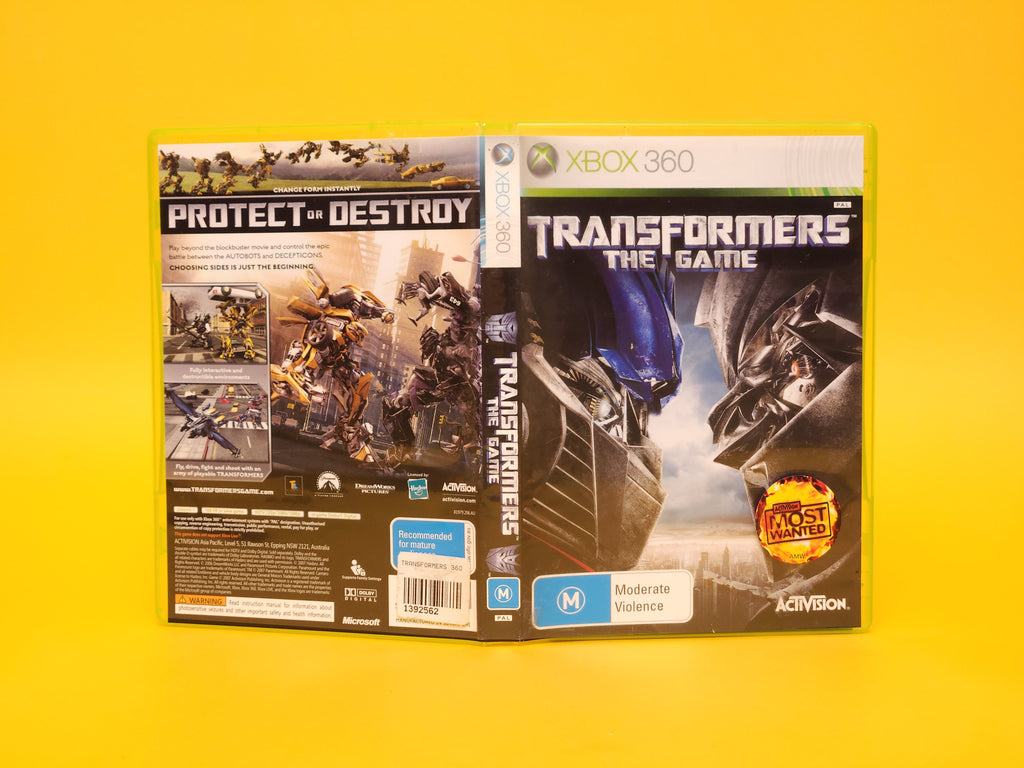 Transformers: The Game – 2007 Xbox 360
