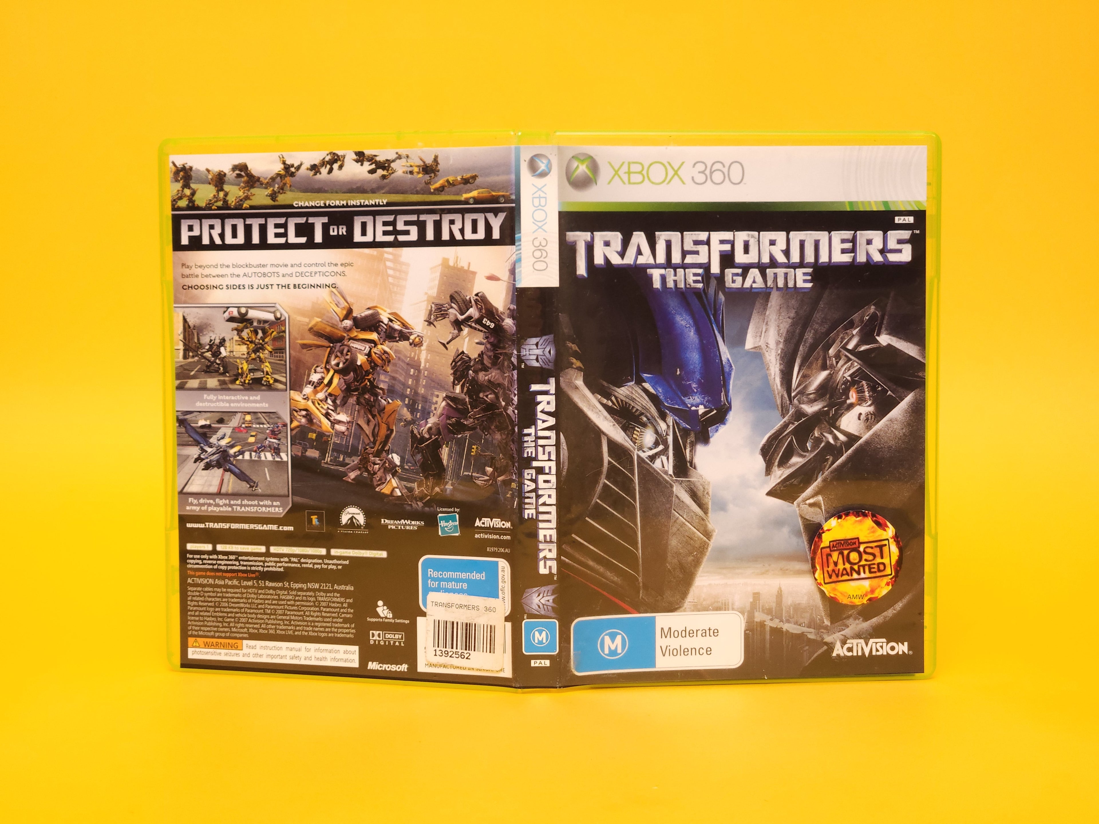 Transformers: The Game – 2007 Xbox 360