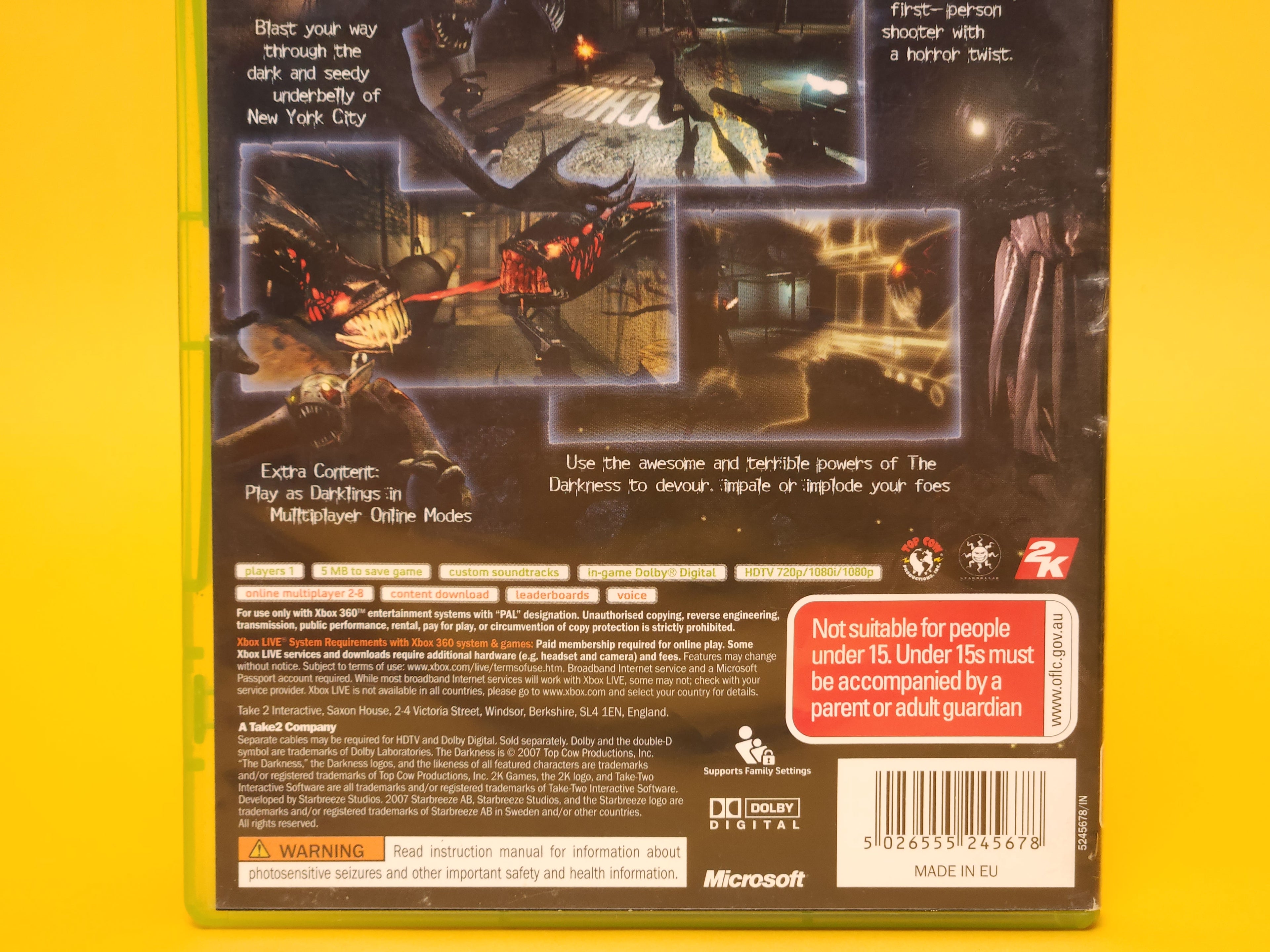 The Darkness – 2007 Xbox 360