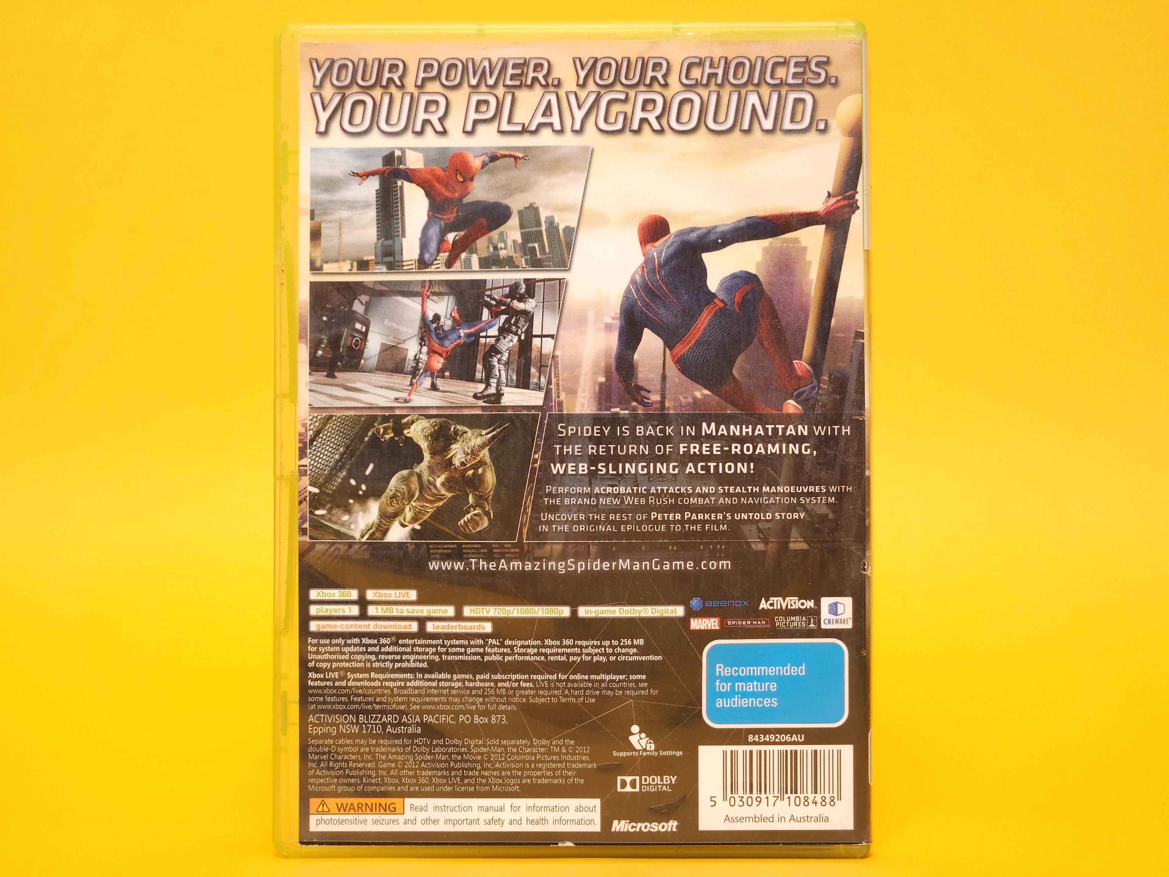 The Amazing Spider-Man – 2012 Xbox 360