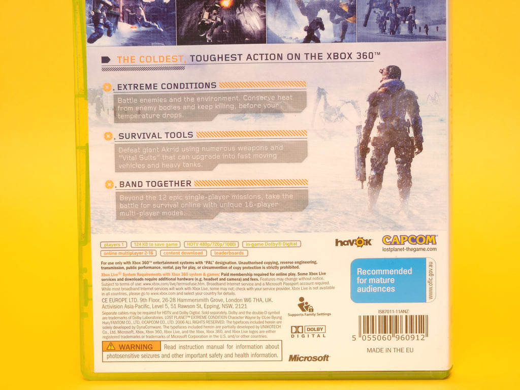 Lost Planet: Extreme Condition – 2006 Xbox 360