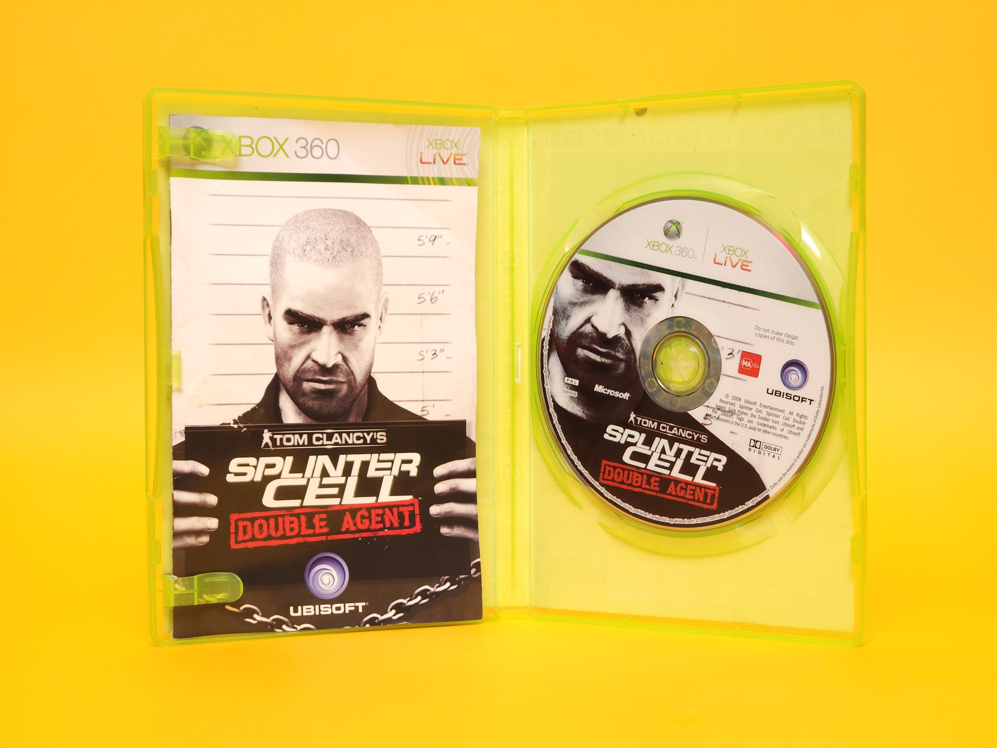 Tom Clancy's Splinter Cell: Double Agent – 2006 Xbox 360
