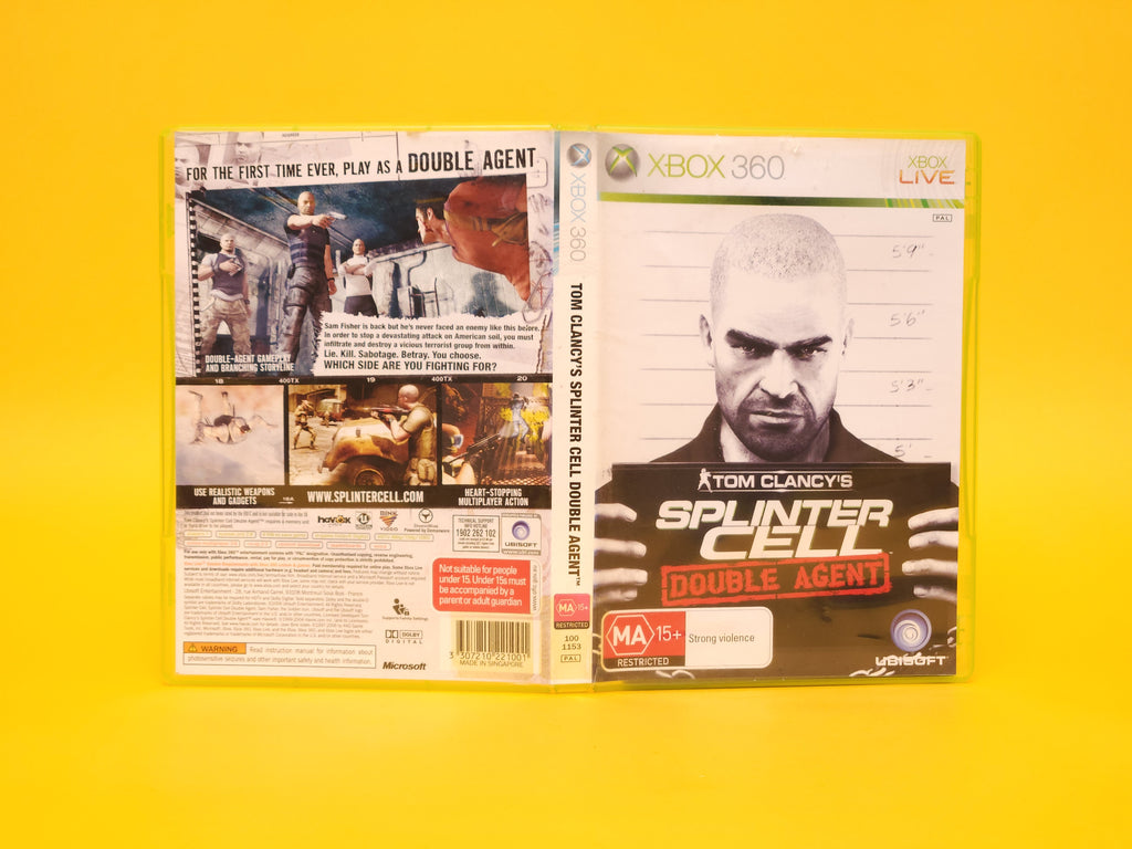 Tom Clancy's Splinter Cell: Double Agent – 2006 Xbox 360