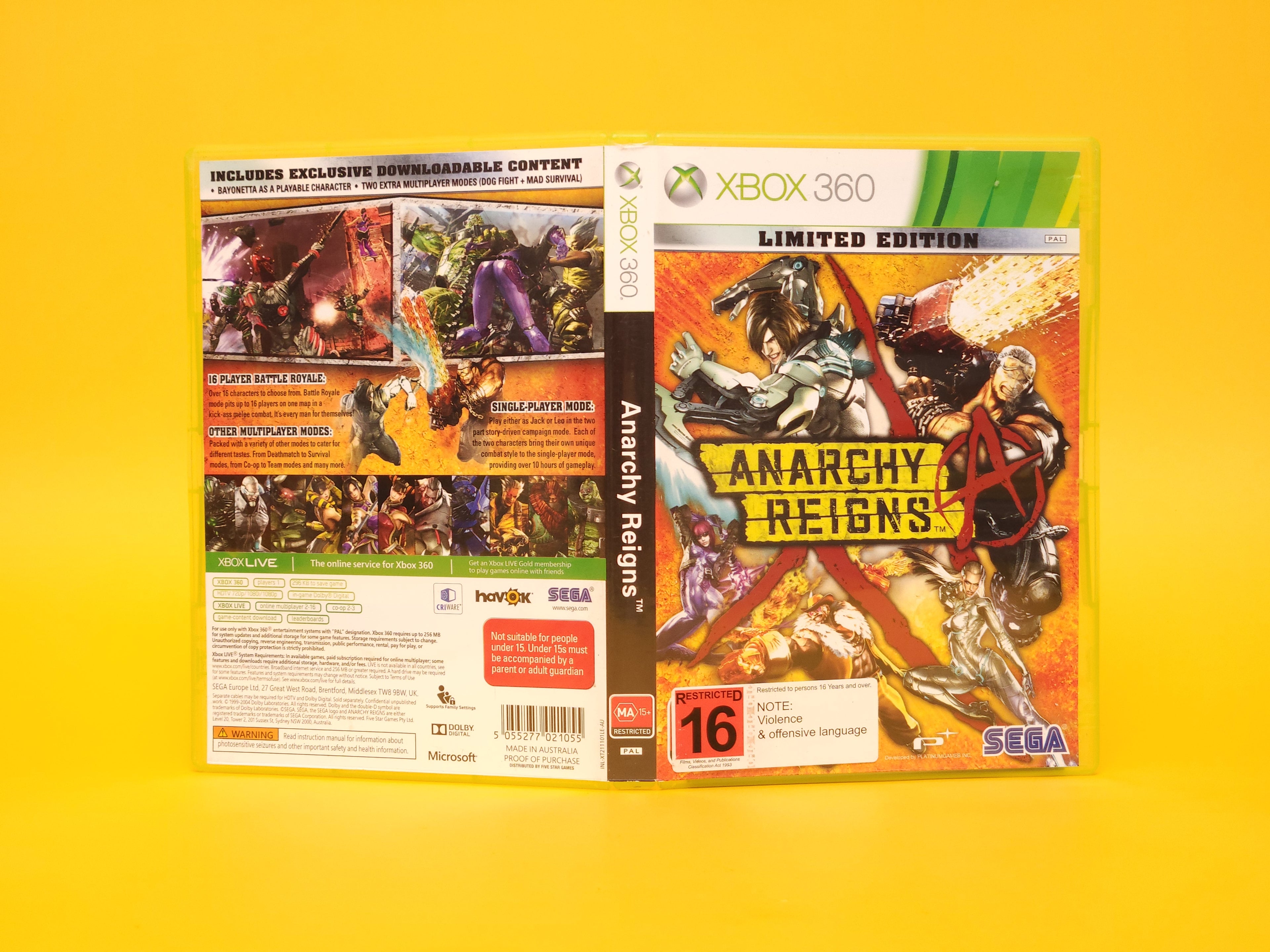Anarchy Reigns: Limited Edition – 2013 Xbox 360