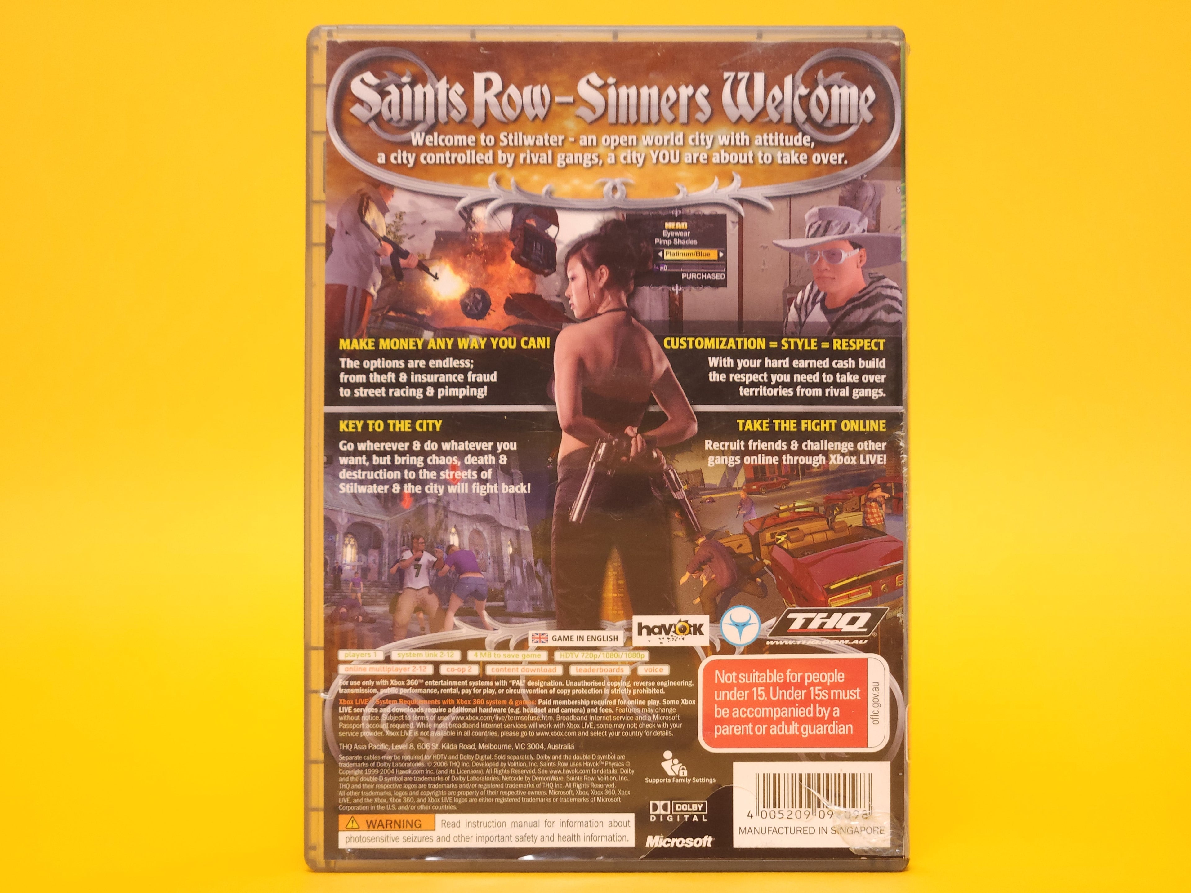 Saints Row – 2006 Xbox 360 Classics