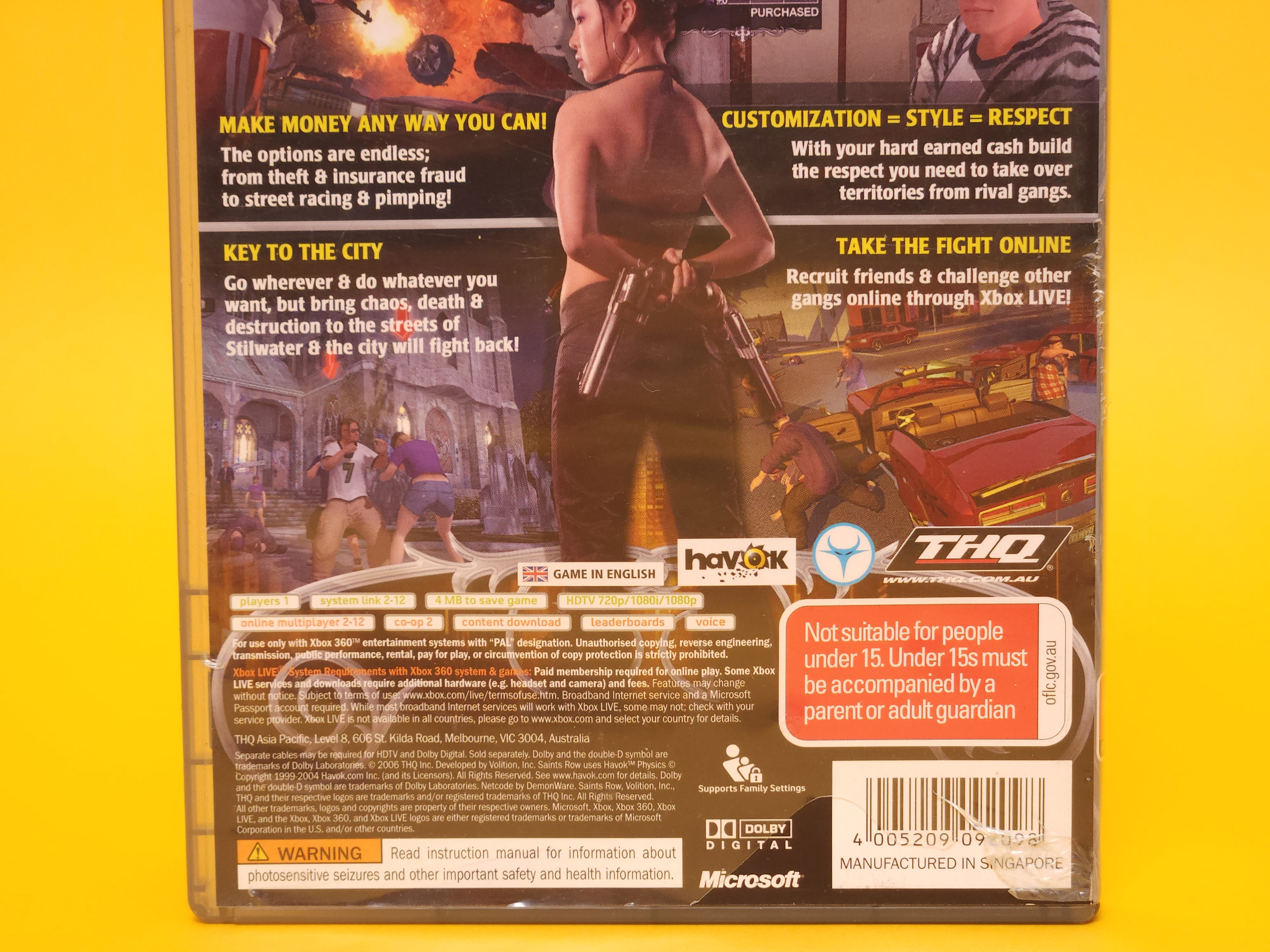 Saints Row – 2006 Xbox 360 Classics