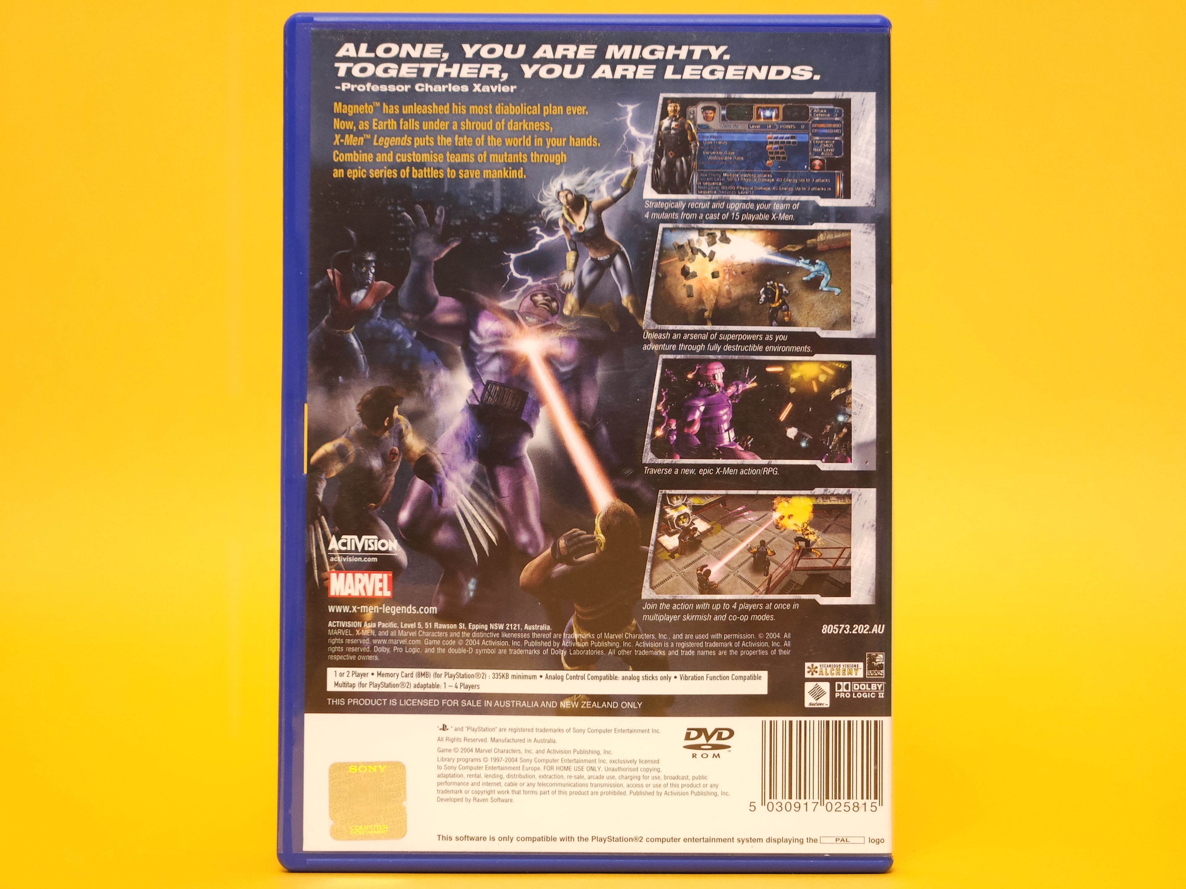 X-Men Legends – 2004 PlayStation 2