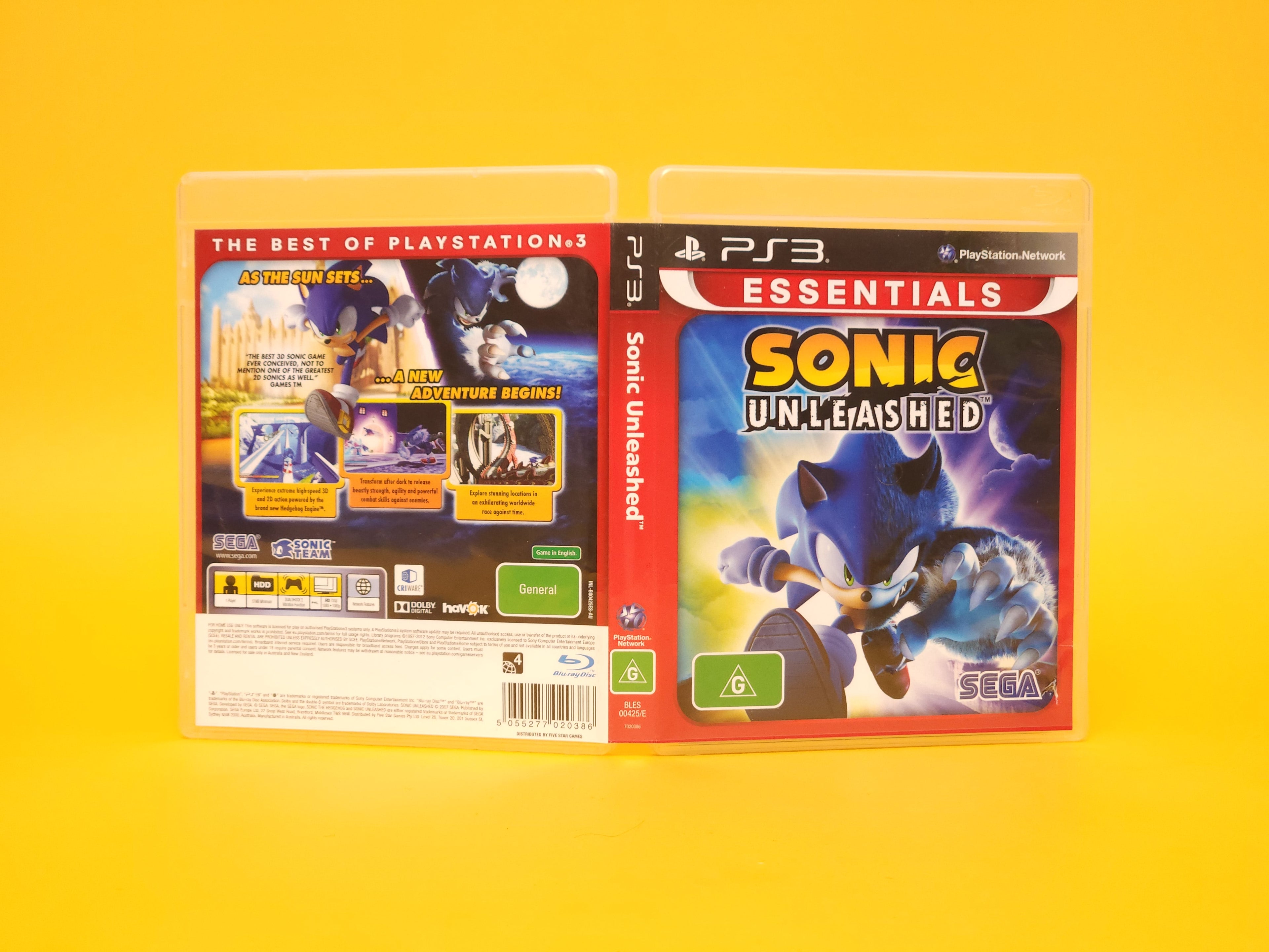 Sonic Unleashed – 2008 PlayStation 3 Essentials
