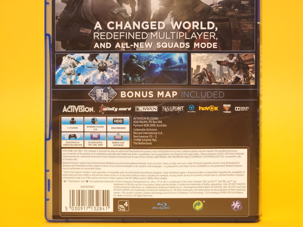 Call of Duty: Ghosts – 2013 PlayStation 4