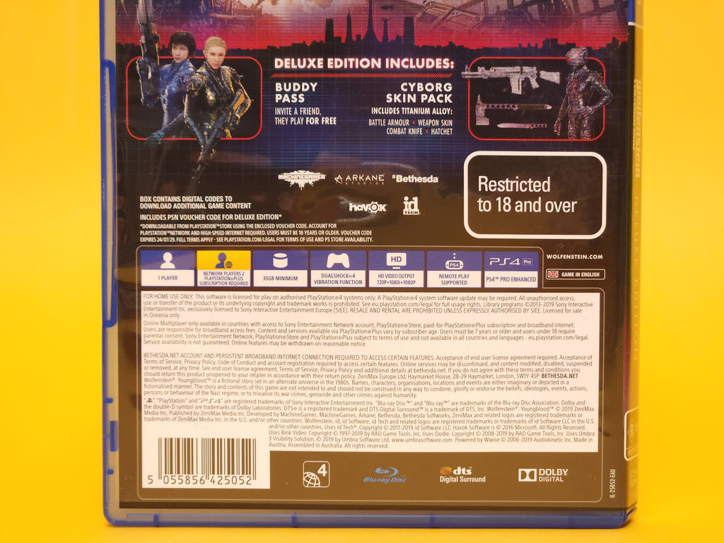Wolfenstein: Youngblood: Deluxe Edition – 2019 PlayStation 4
