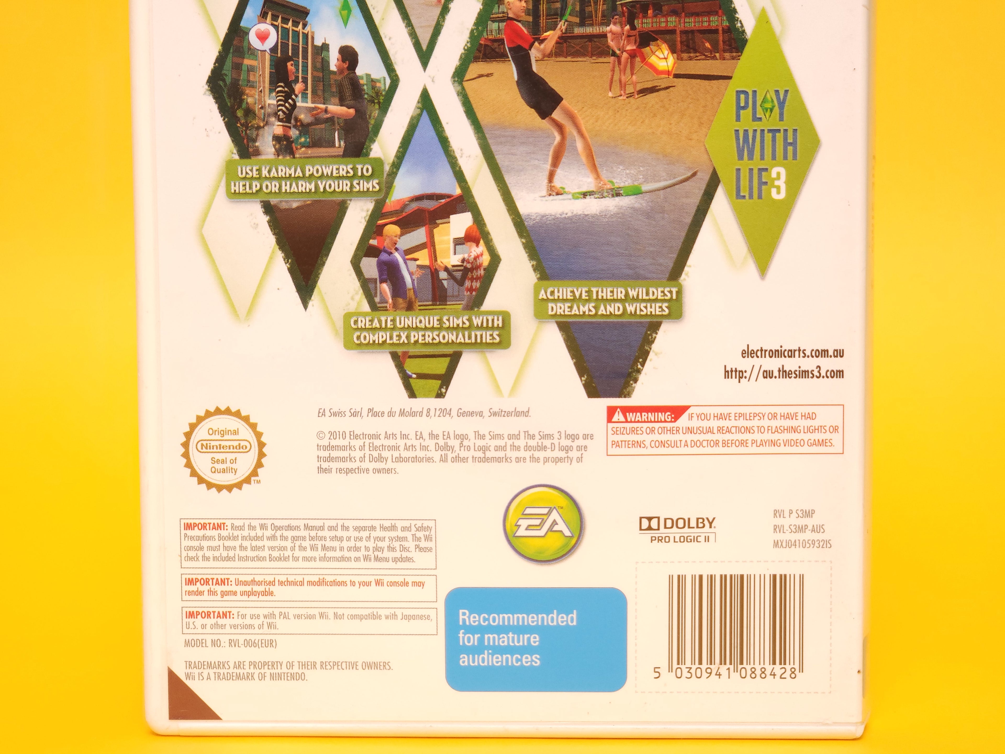 The Sims 3 – 2009 Nintendo Wii