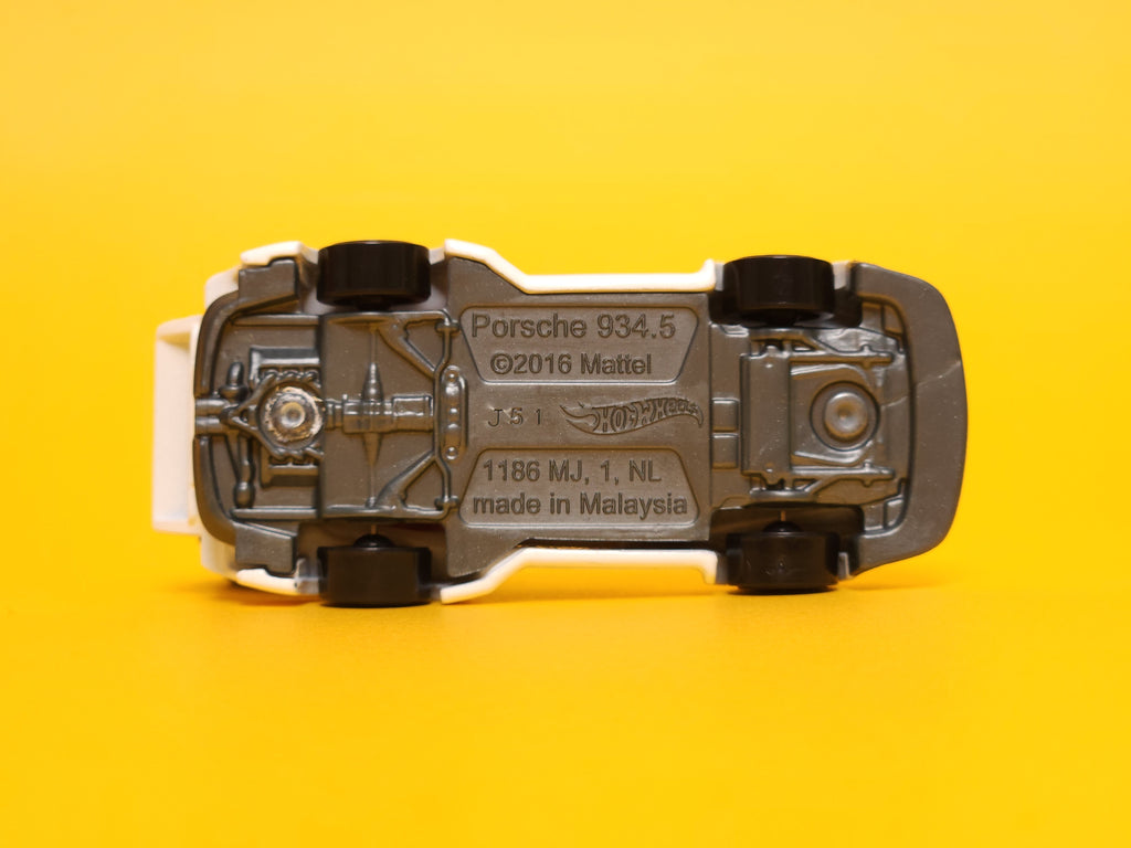 Porsche 934.5: White – 2017 Mattel Hot Wheels Basic 1st Edition