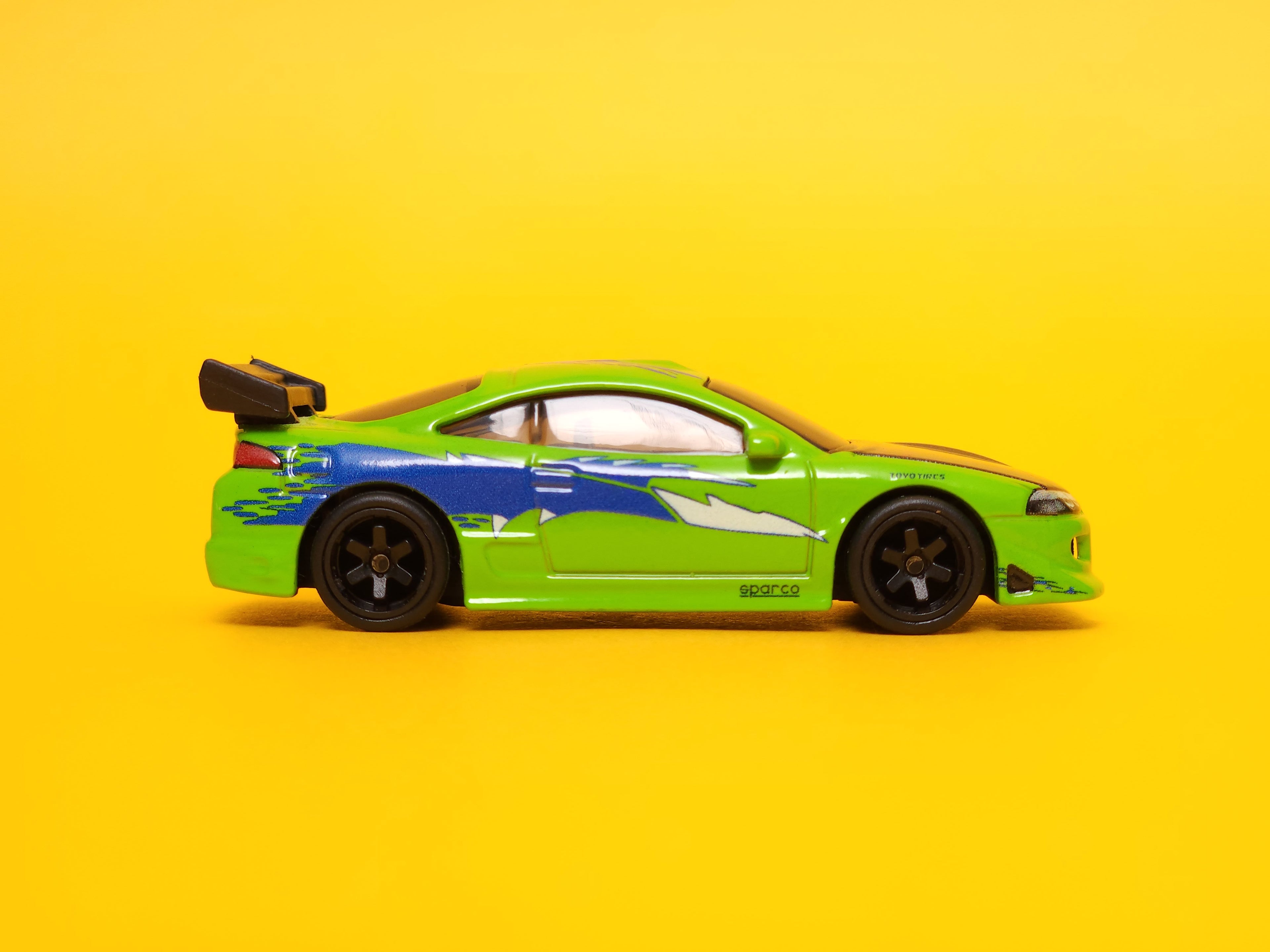 '95 Mitsubishi Eclipse: Green – 2022 Mattel Hot Wheels Premium