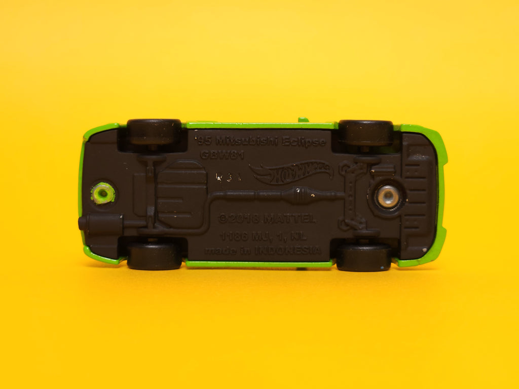 '95 Mitsubishi Eclipse: Green – 2022 Mattel Hot Wheels Premium