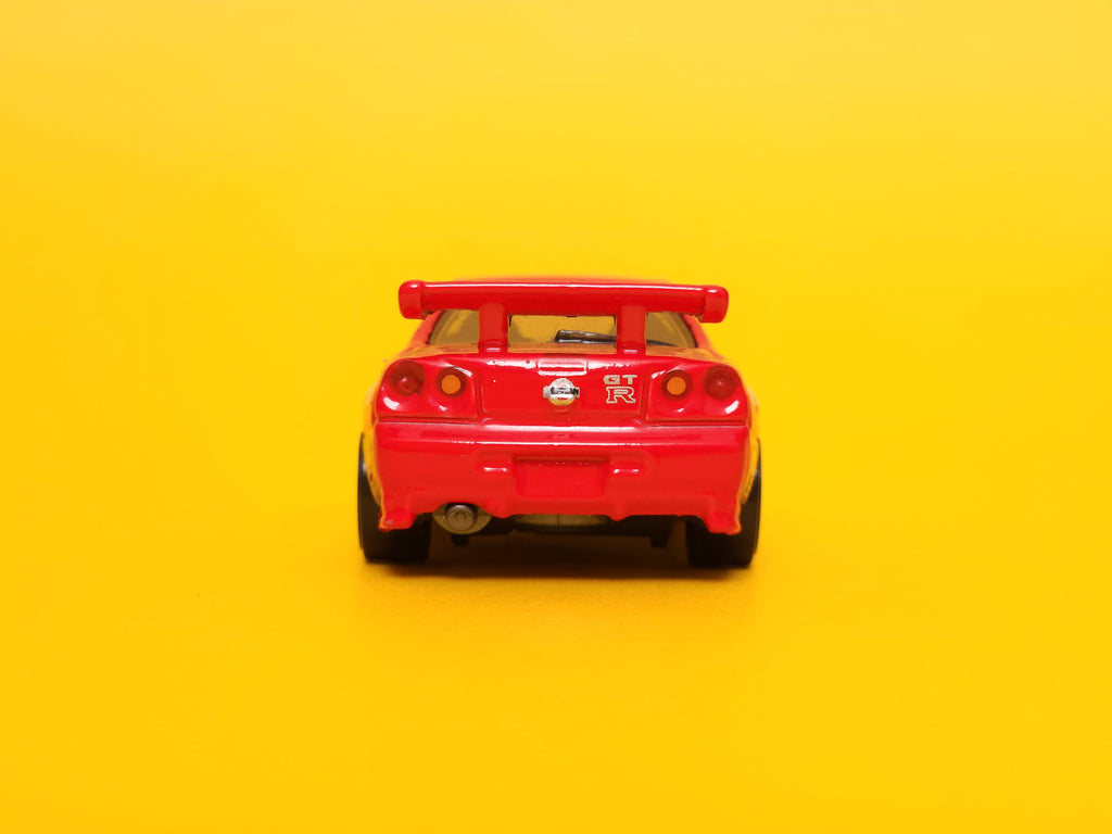 Nissan Skyline GT-R R34: Need For Speed Red – 2016 Mattel Hot Wheels Basic