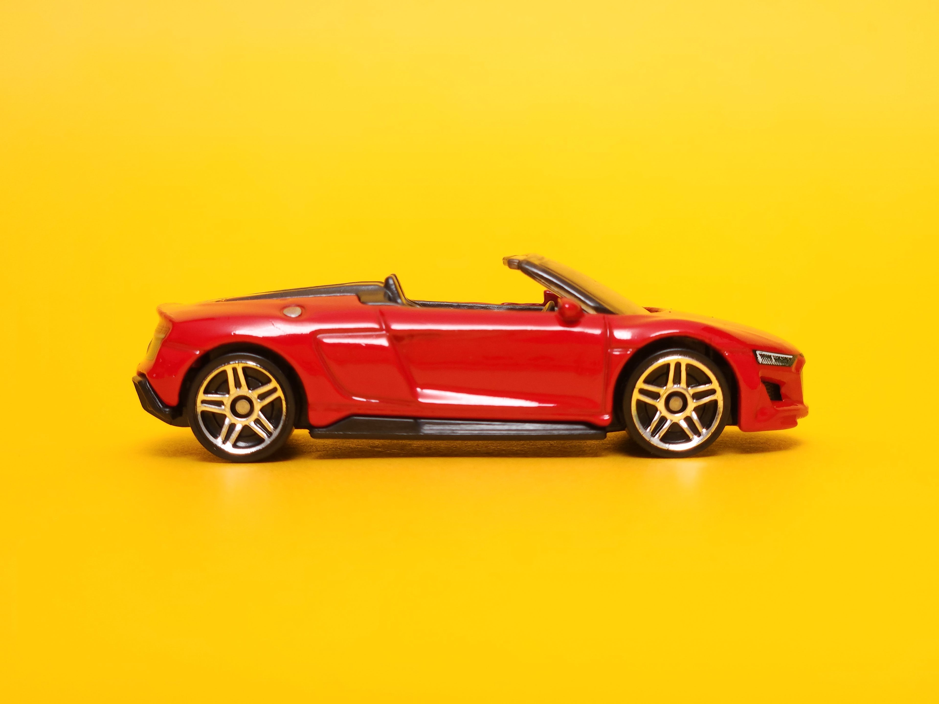 2019 Audi R8 Spyder: Red – 2020 Mattel Hot Wheels Basic 1st Edition