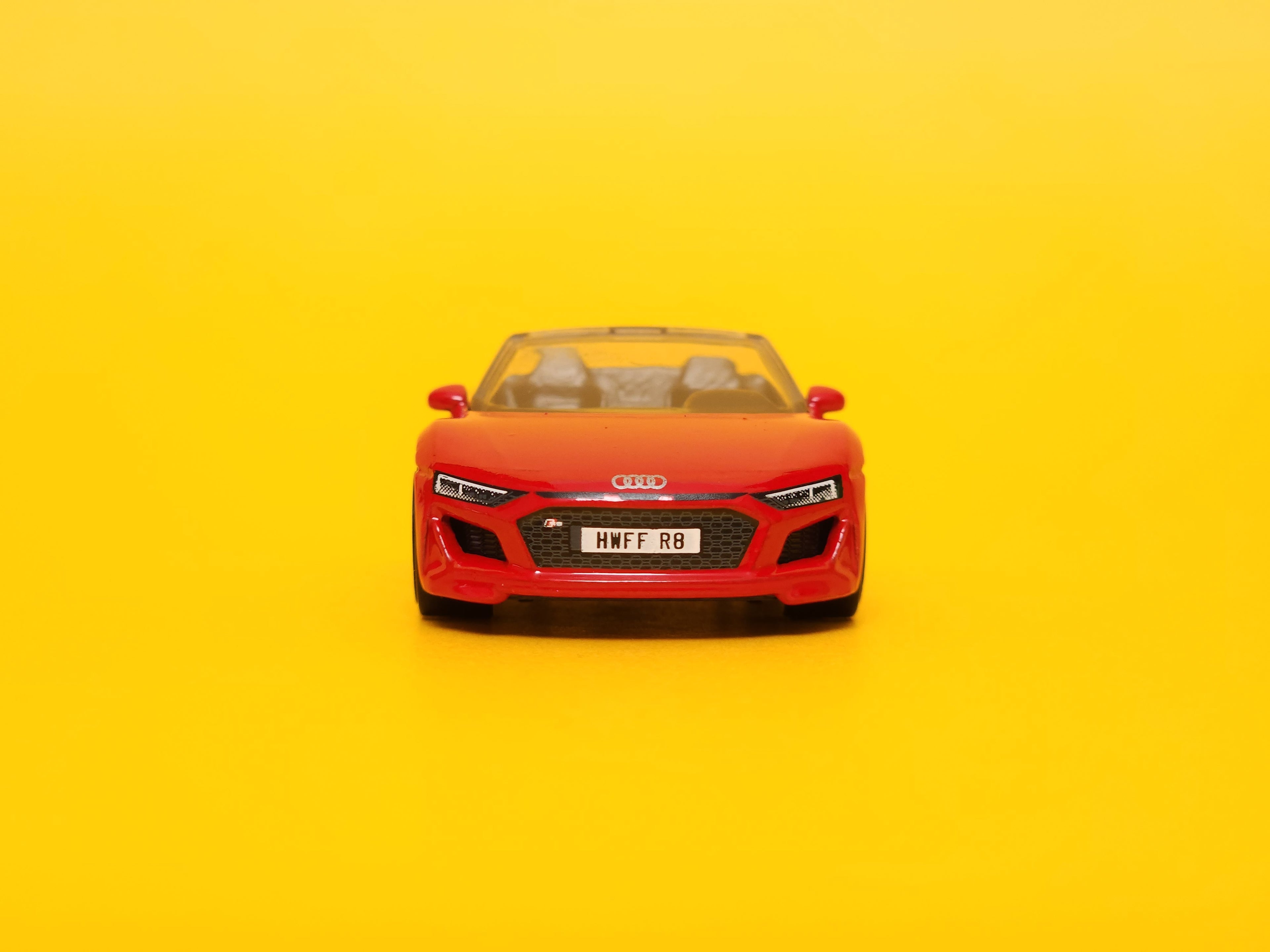 2019 Audi R8 Spyder: Red – 2020 Mattel Hot Wheels Basic 1st Edition