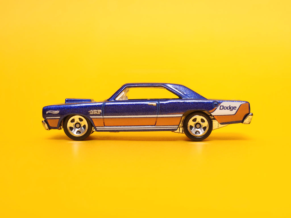 '68 Dodge Dart: Metalflake Dark Blue  – 2012 Mattel Hot Wheels Basic