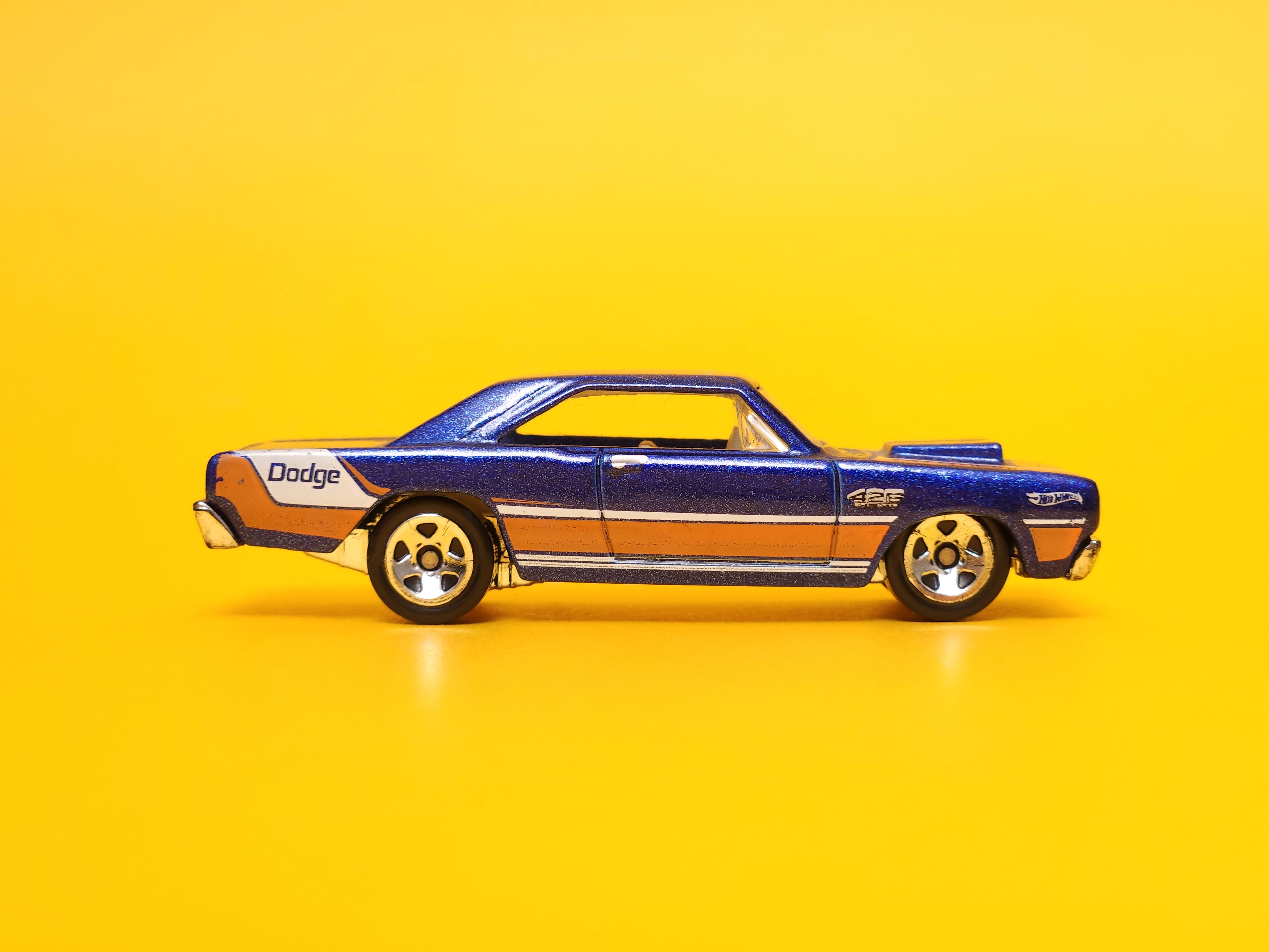 '68 Dodge Dart: Metalflake Dark Blue  – 2012 Mattel Hot Wheels Basic
