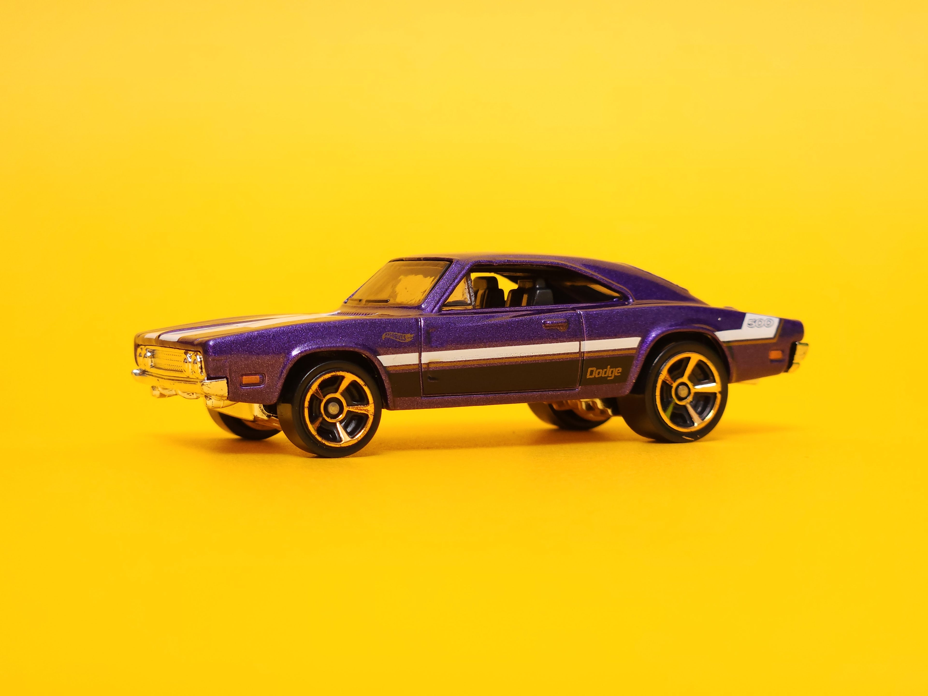 '69 Dodge Charger 500: Metalflake Purple – 2023 Mattel Hot Wheels Basic