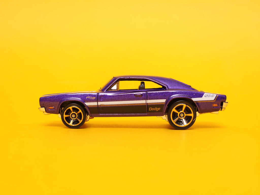 '69 Dodge Charger 500: Metalflake Purple – 2023 Mattel Hot Wheels Basic