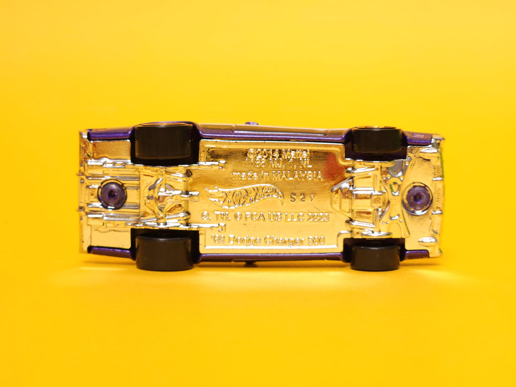 '69 Dodge Charger 500: Metalflake Purple – 2023 Mattel Hot Wheels Basic