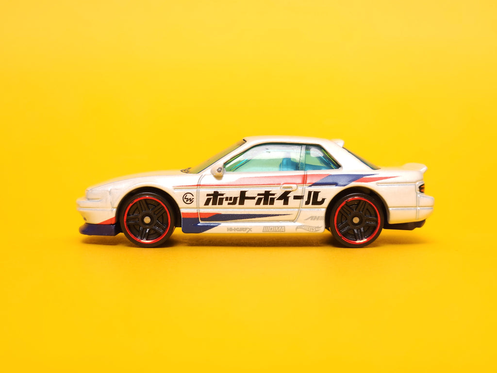 Nissan Silvia (S13): Pearl White – 2023 Mattel Hot Wheels Basic